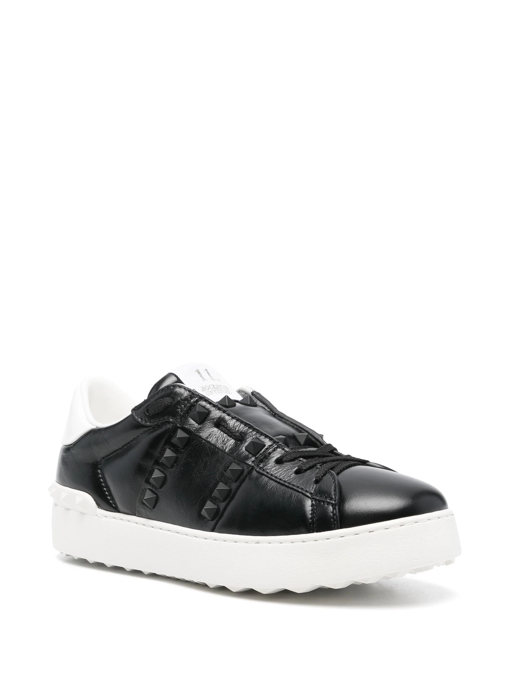 Valentino o1s22i1n0924 Untitled Rockstud Sneakers in Black Size US 10 / IT 40 - 2 Thumbnail