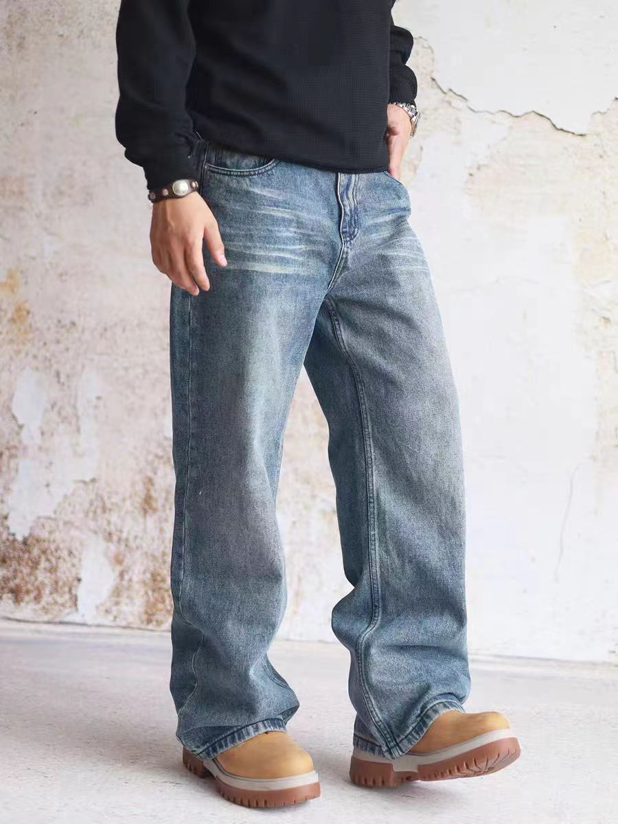 Japanese Brand × Vintage Vintage 13 oz. washed and distressed jeans Size US 32 / EU 48 - 1 Thumbnail