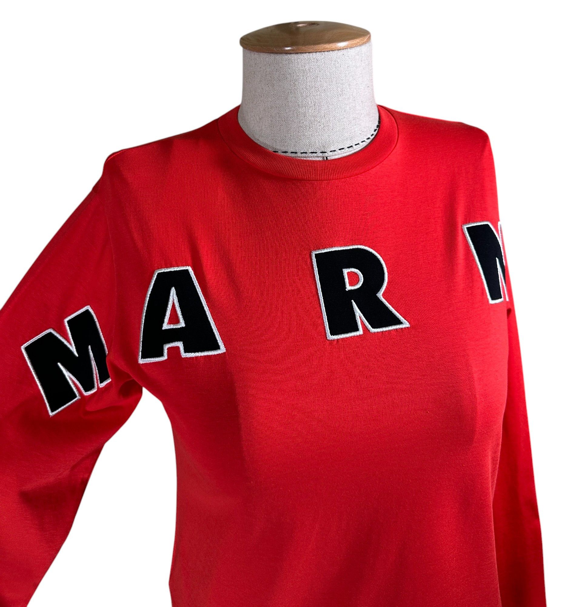 Marni Red Top Long sleeve Size S / US 4 / IT 40 - 2 Thumbnail