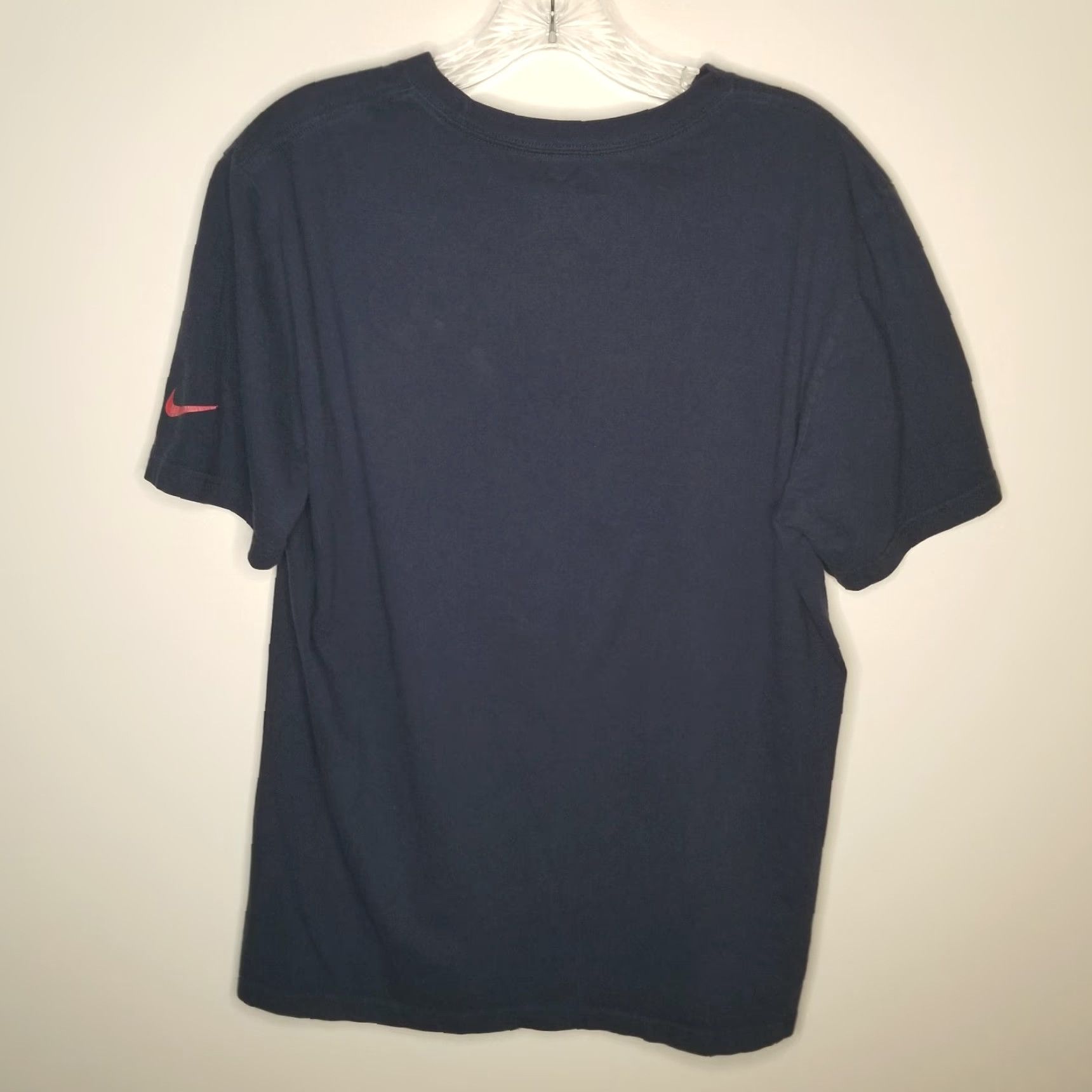 Nike Nike Patriots Shirt Mens Short Sleeve M Blue Size M - Nike T-Shirt Patriots Logo Patriotic Adult Mens Size US M / EU 48-50 / 2 - 5 Thumbnail