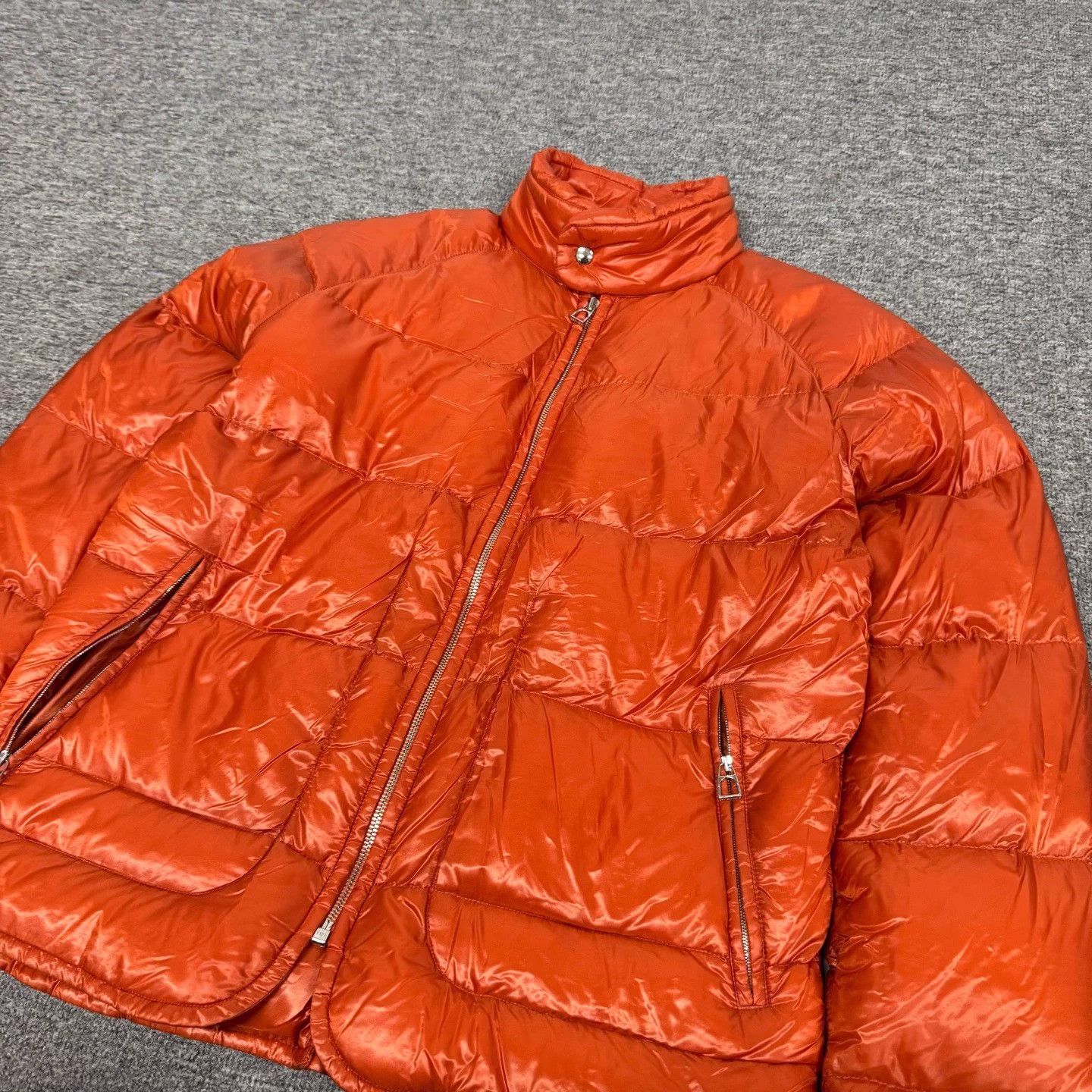 Hermes Hermes Viral Orange Lightweight Down Jacket M 99 New Size US M / EU 48-50 / 2 - 3 Thumbnail