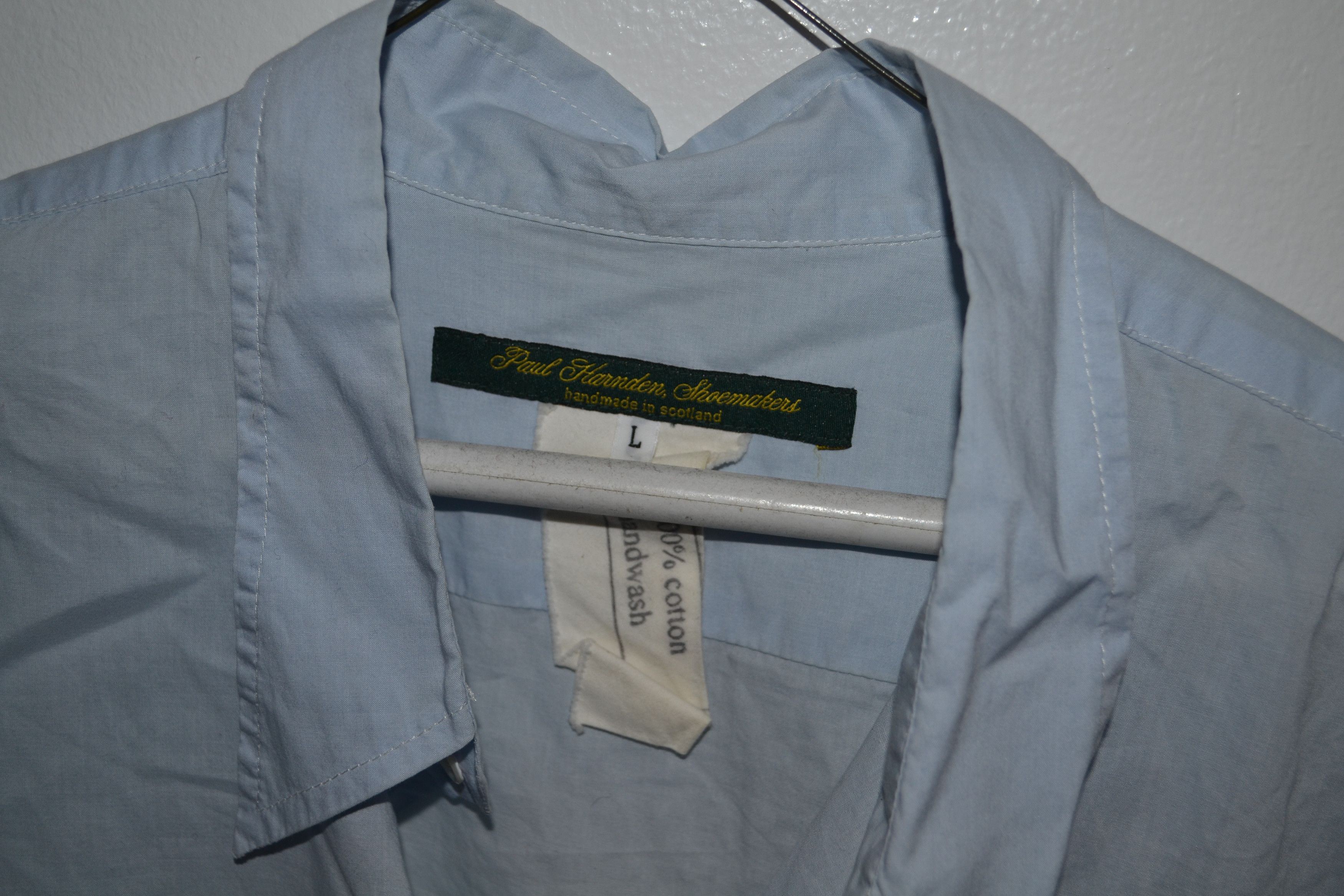 Designer Scottish double pocket shirt Size US L / EU 52-54 / 3 - 2 Thumbnail
