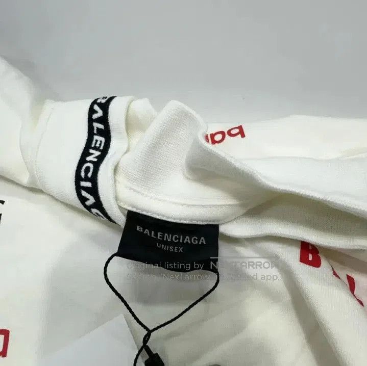 Balenciaga Balenciaga FW23 Logo Print Long Sleeve T. Size US M / EU 48-50 / 2 - 5 Thumbnail