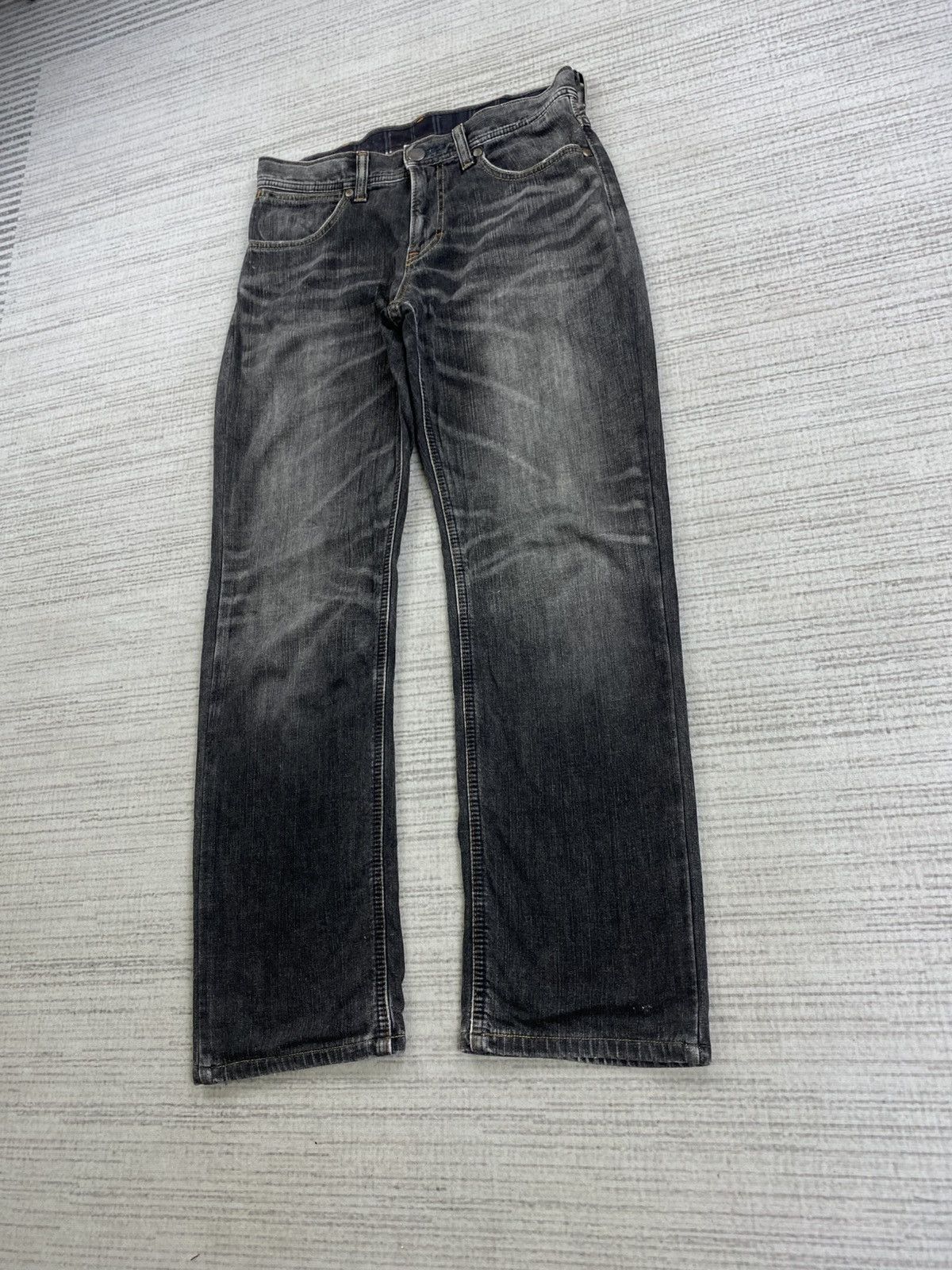 Japanese Brand × Vintage × Wrangler Vintage Wrangler Acid Grey Denim Jeans Size US 31 - 4 Thumbnail