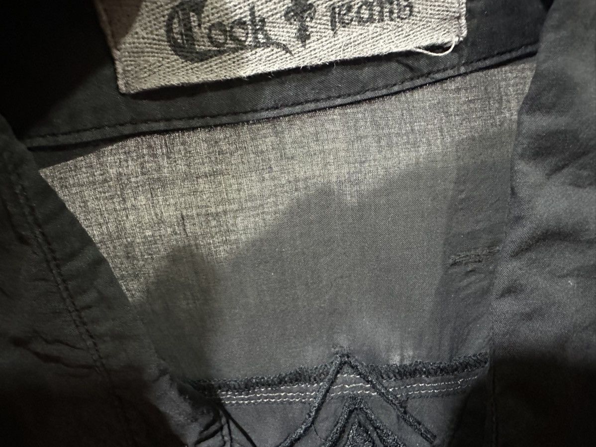 Japanese Brand 🔥Y2K Vintage Cook Jeans Fleur Shirt Black Goth Punk Size US S / EU 44-46 / 1 - 8 Thumbnail