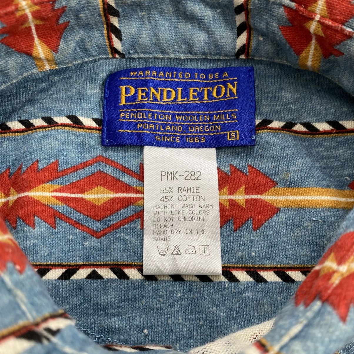 Pendleton Vintage Pendleton Native Pocket Navajo Polo Shirt USA Size US M / EU 48-50 / 2 - 8 Thumbnail
