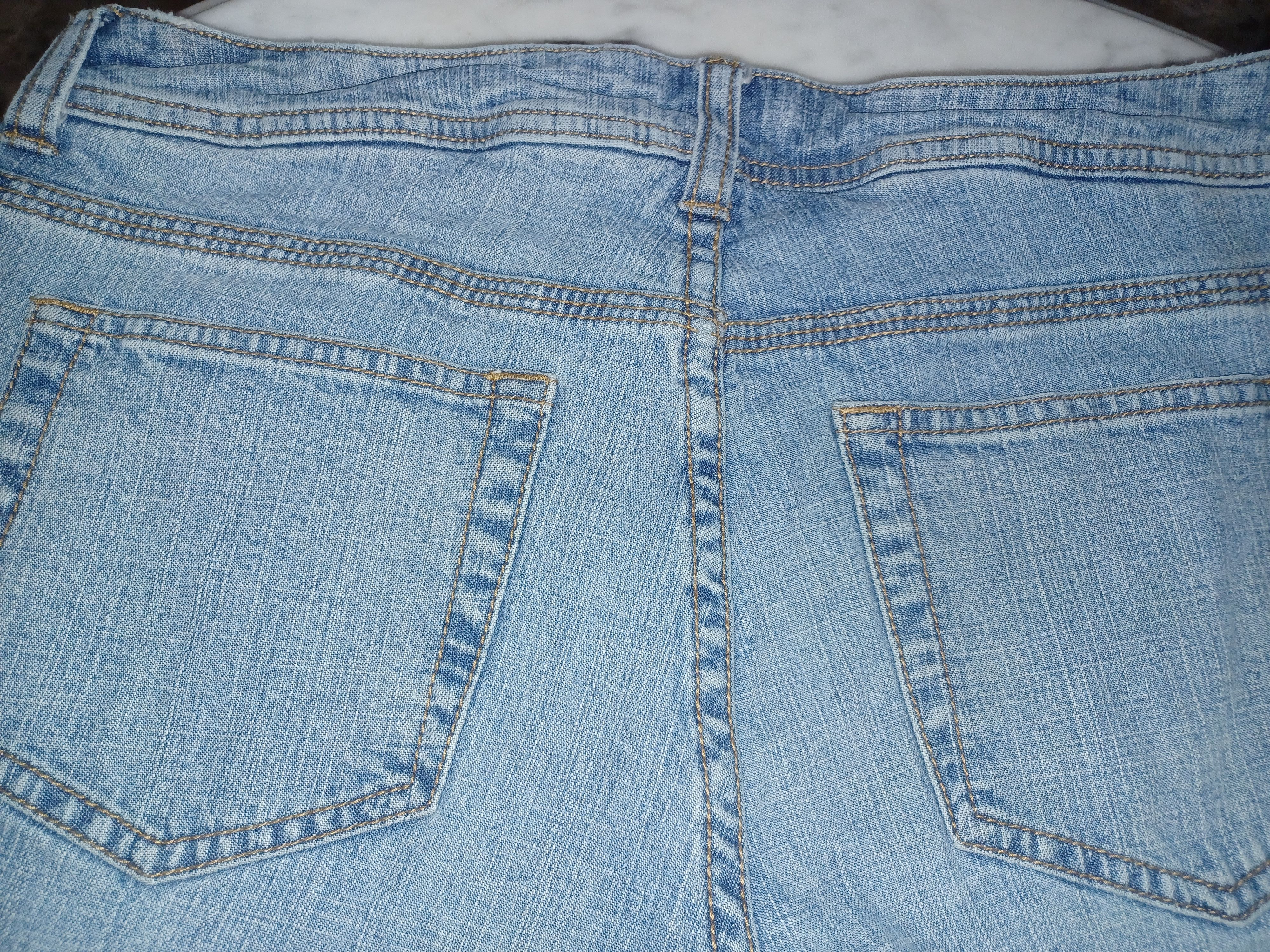 Other London Tear Women's Stretch Cropped Jeans SZ 6 Blue Size 28" / US 6 / IT 42 - 3 Thumbnail