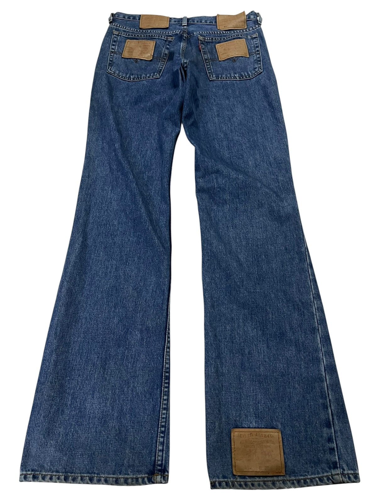 Levi's 💥Crazy 90’s💥Levis 517 Flare Denim Jeans Size US 32 / EU 48 - 2 Thumbnail