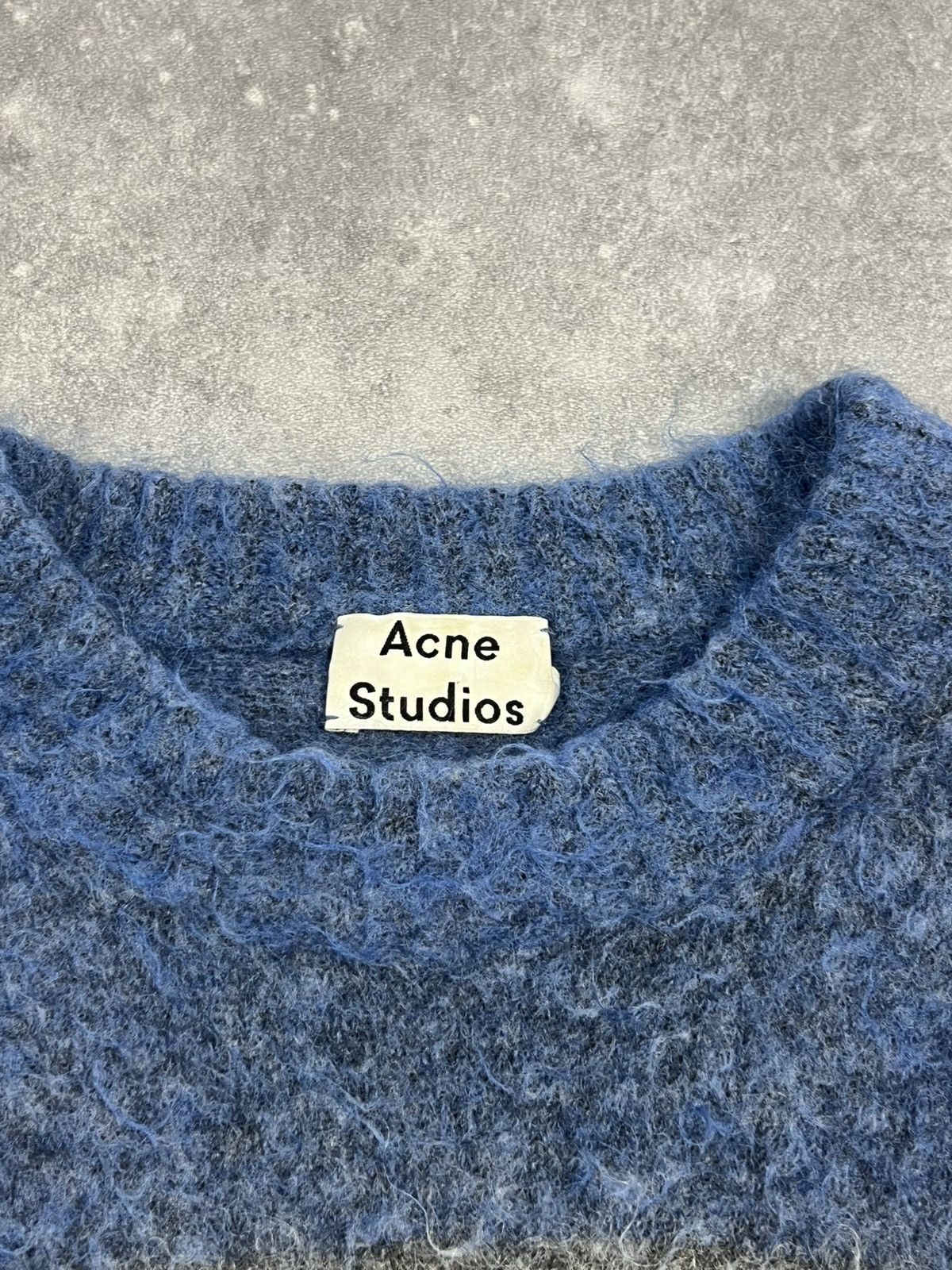 Acne Studios ACne Studios Albah Mohair Wool Jumper Striped Oversized Size US M / EU 48-50 / 2 - 8 Thumbnail