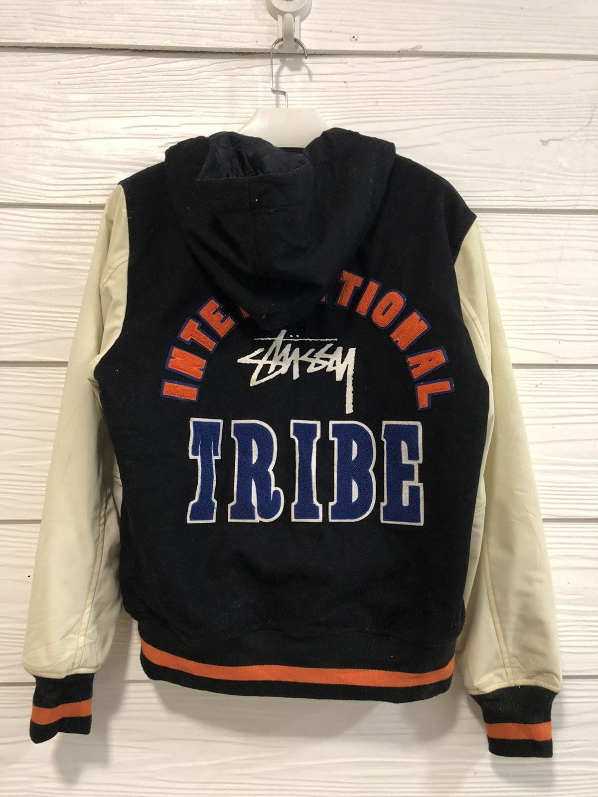 Stussy 2014 Stussy International Tribe IST hoodie varsity jacket