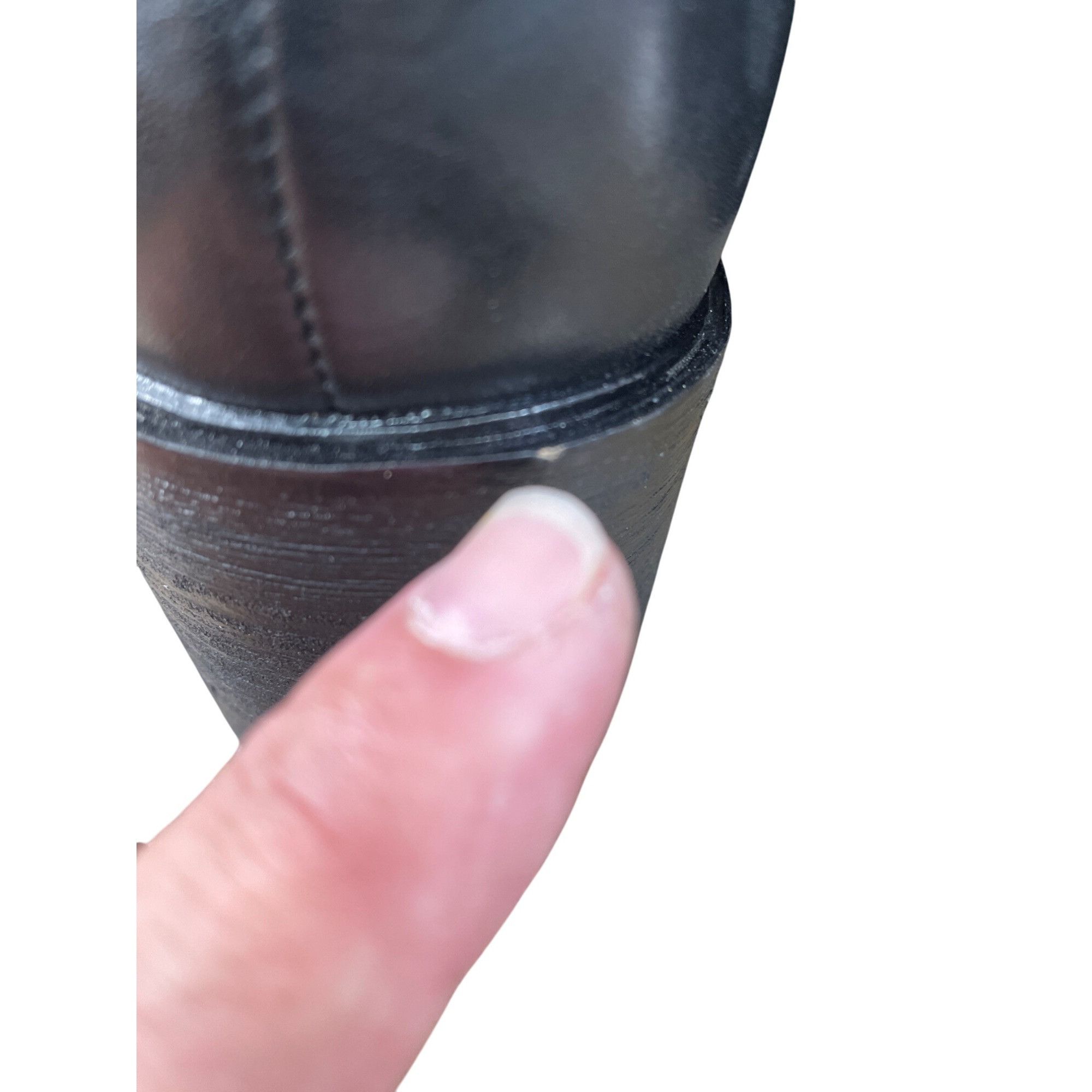 Donald Pliner Donald J Pliner Womens Black Leather Knee-High Boots Size 10 Size US 10 / IT 40 - 24 Thumbnail
