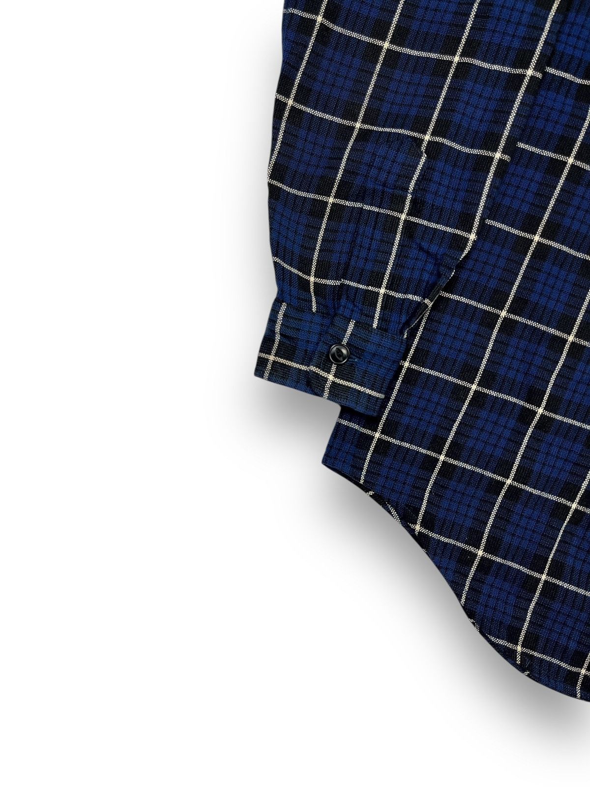 Polo Ralph Lauren Polo Sport Blue Plaid Barlow Vintage Wool Flannel Size US L / EU 52-54 / 3 - 4 Thumbnail