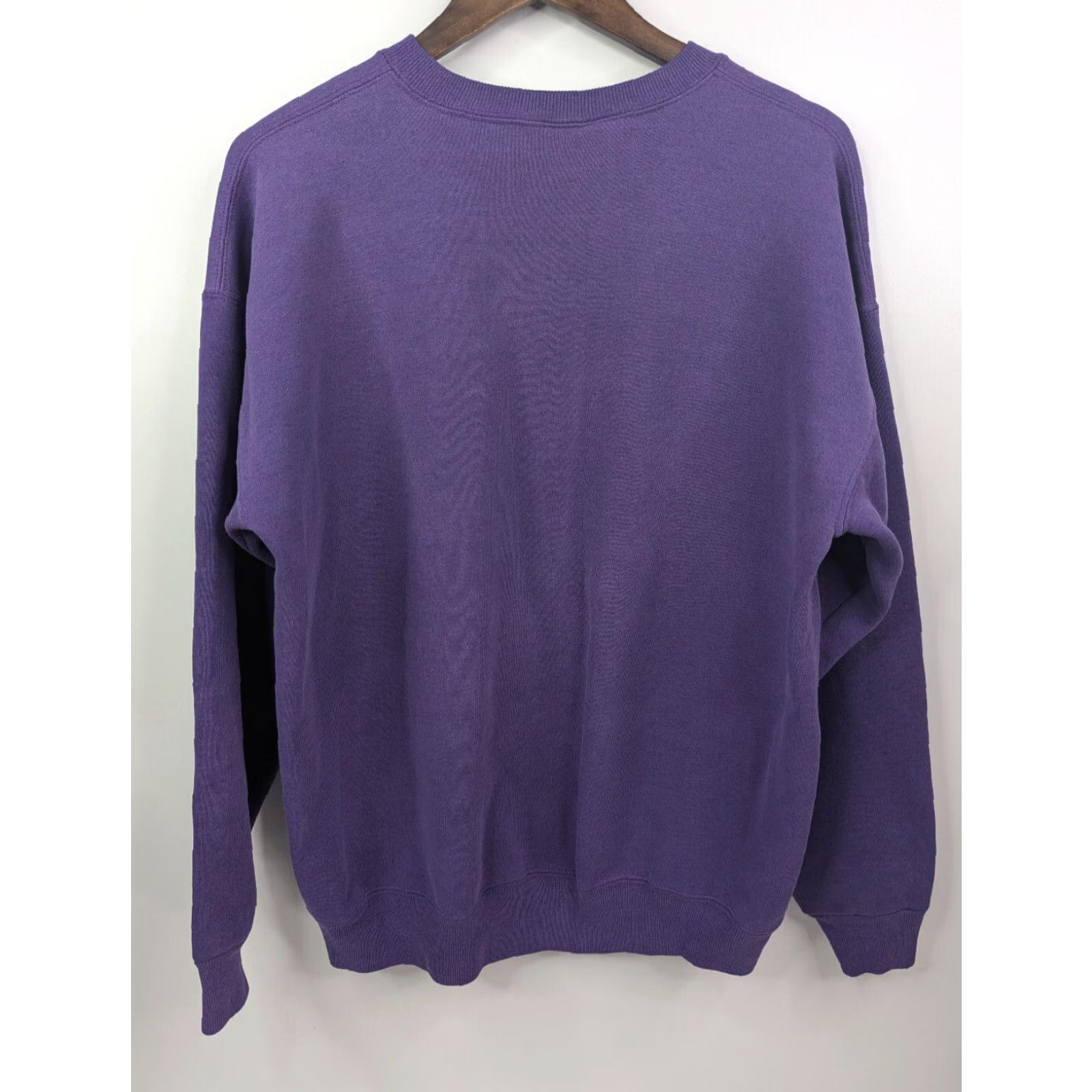 Lee VINTAGE Lee Sweatshirt Crewneck Sweats Pullover Men XL Purple USA Made Cardinal Size US XL / EU 56 / 4 - 5 Thumbnail
