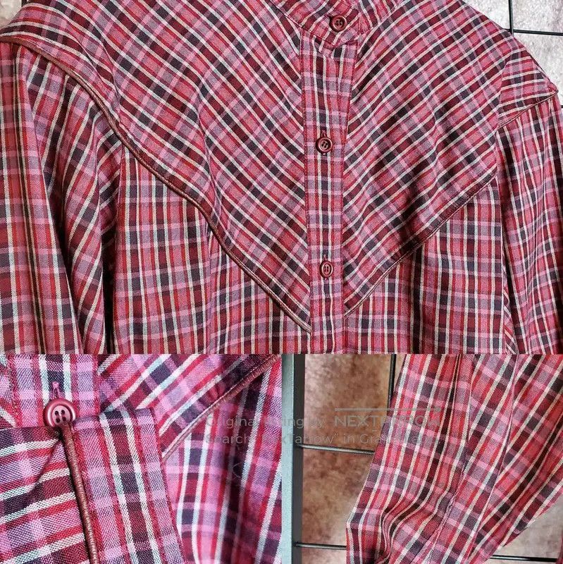 Dior Dior Red Wool Plaid Long Sleeve Cardigan . Size M / US 6-8 / IT 42-44 - 4 Thumbnail