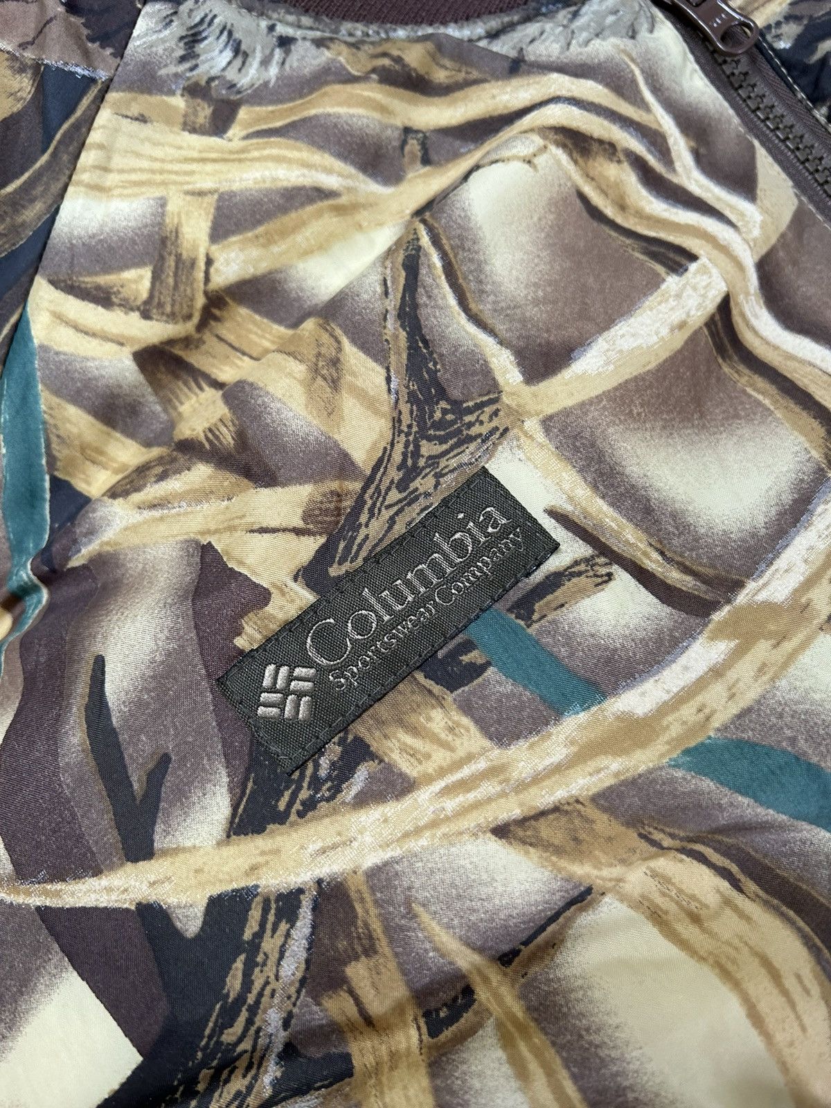 Columbia × Realtree × Vintage COLUMBIA REALTREE CAMO BOMBER JACKET Size US XXL / EU 58 / 5 - 3 Thumbnail