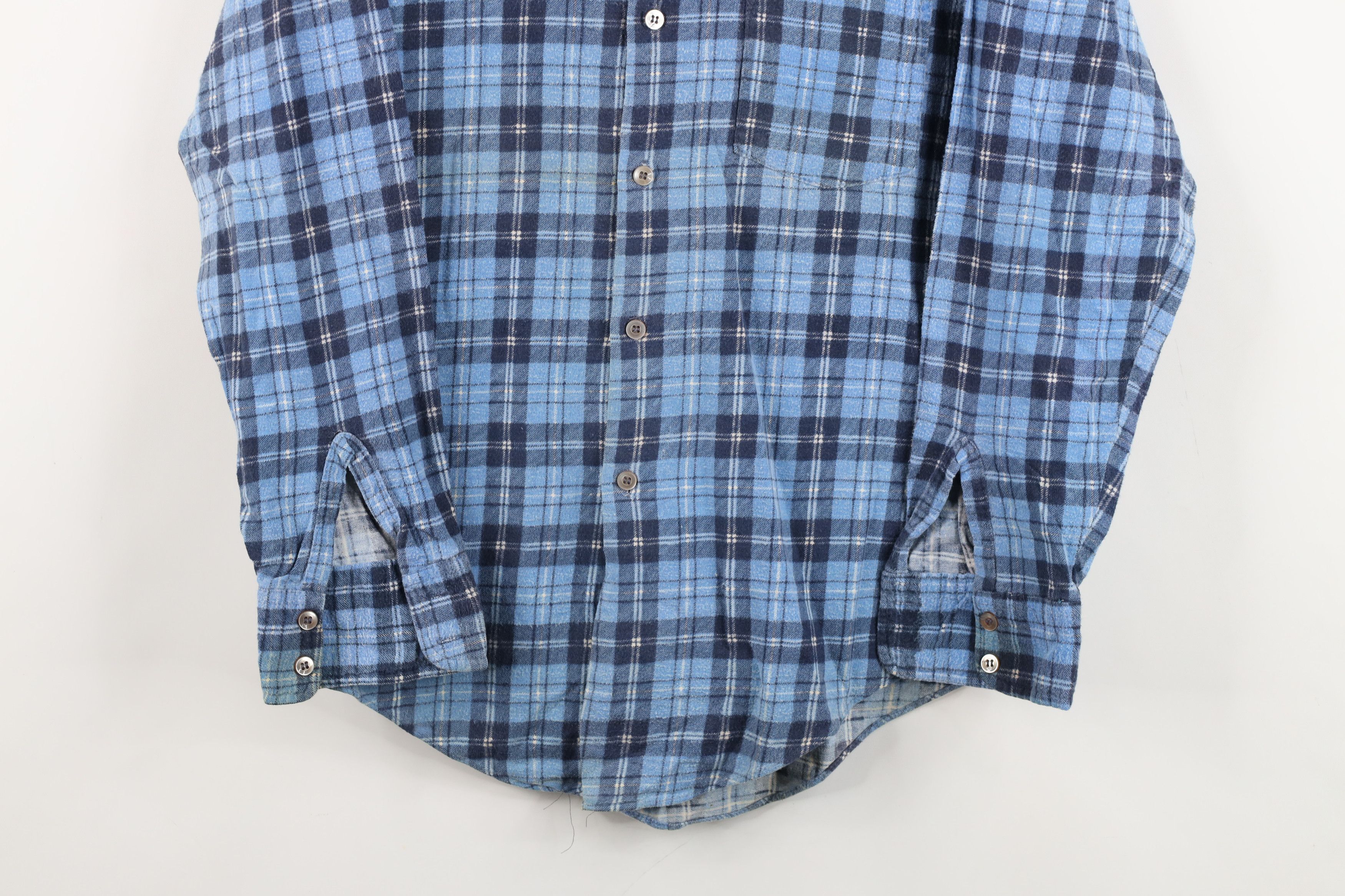 Vintage Vintage 70s Streetwear Flannel Collared Button Shirt Plaid Size US S / EU 44-46 / 1 - 3 Thumbnail