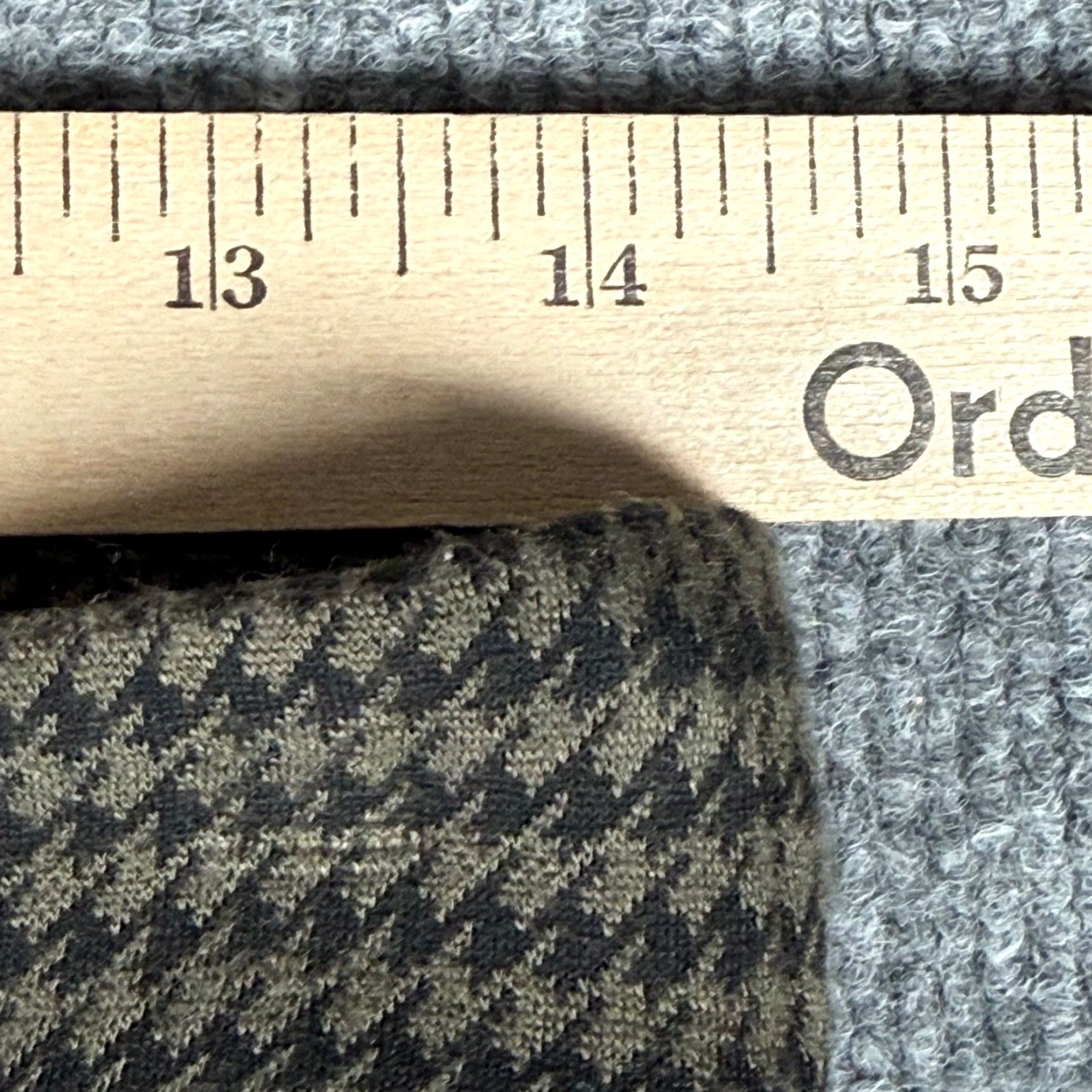 Vintage Tahari Houndstooth Green Black Stretch Workwear Pants Small 29x30 Office Preppy Womens Dress Pants Size 28" / US 6 / IT 42 - 6 Thumbnail