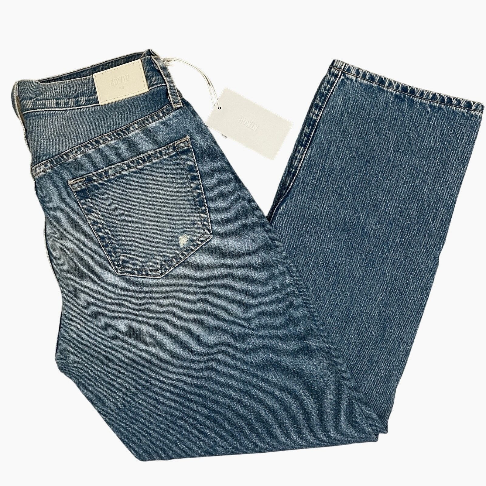 Edwin Edwin Kali Ankle Straight Leg Jeans Quest - Size 26 - $218 Size 26" / US 2 / IT 38 - 10 Thumbnail