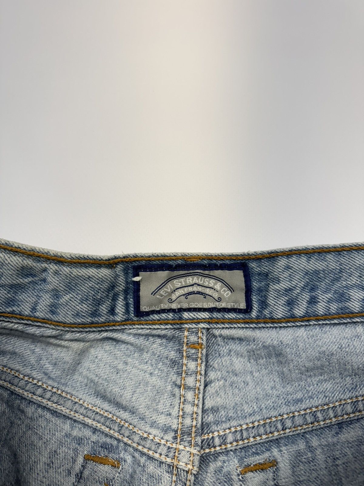 Levi's Vintage Clothing Vintage Levis 726 Silver Tab Loose Fit Jeans Size US 31 - 13 Thumbnail