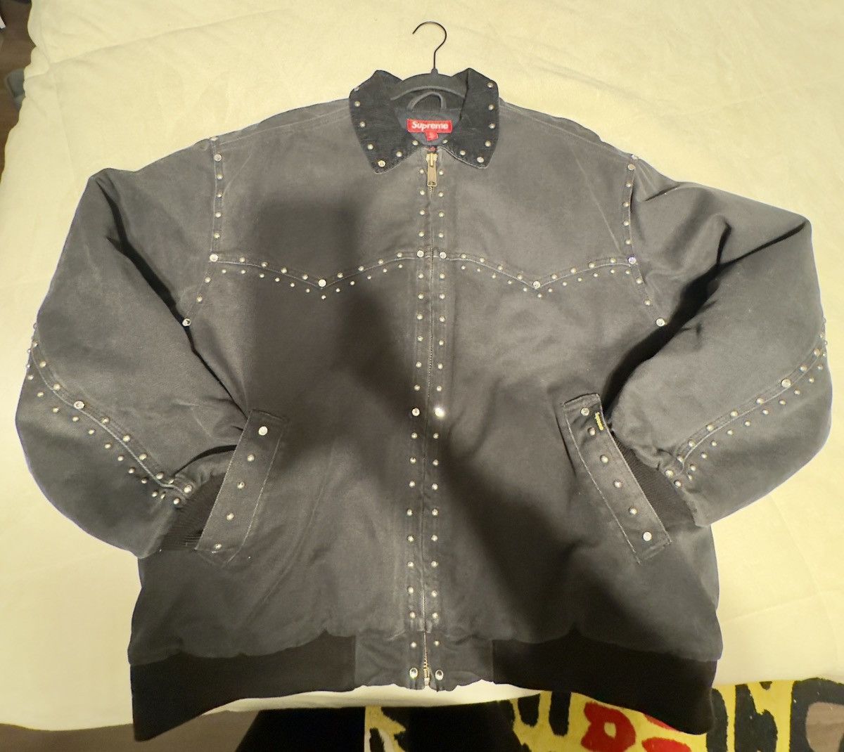 B.B. Simon × Supreme Supreme x B.B. Simon Studded Work Jacket Size US XL / EU 56 / 4 - 1 Thumbnail