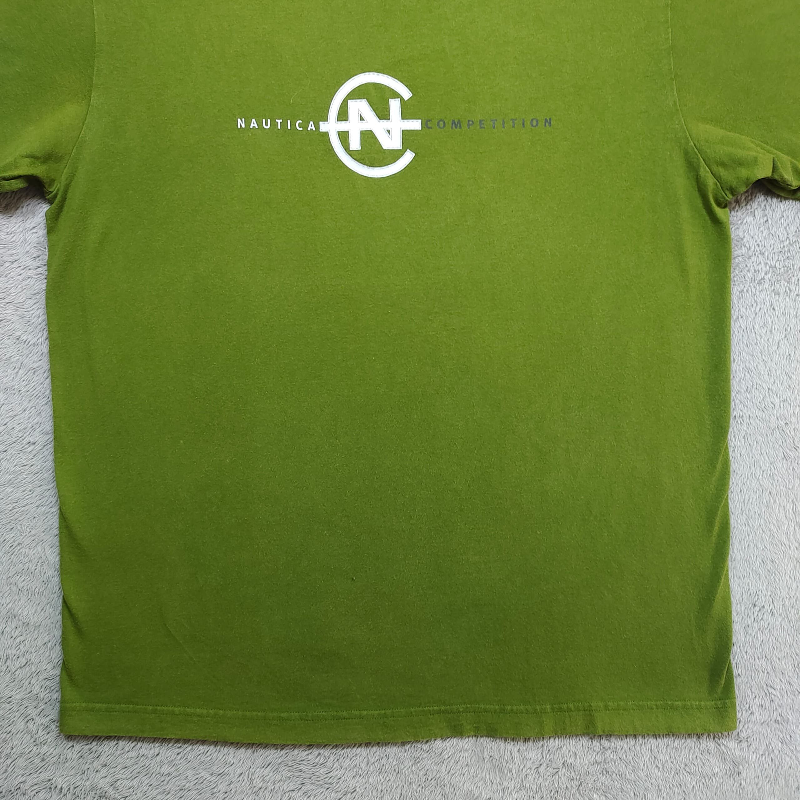 Nautica Vintage Nautica Competition Olive Green T-Shirt Size US S / EU 44-46 / 1 - 4 Thumbnail