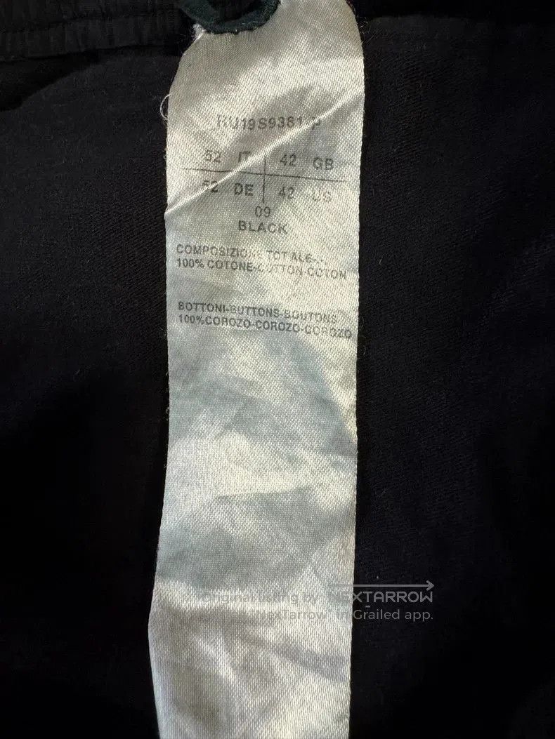 Rick Owens Rick Owens 52 Black Cargo Pants. Size US 36 / EU 52 - 6 Thumbnail