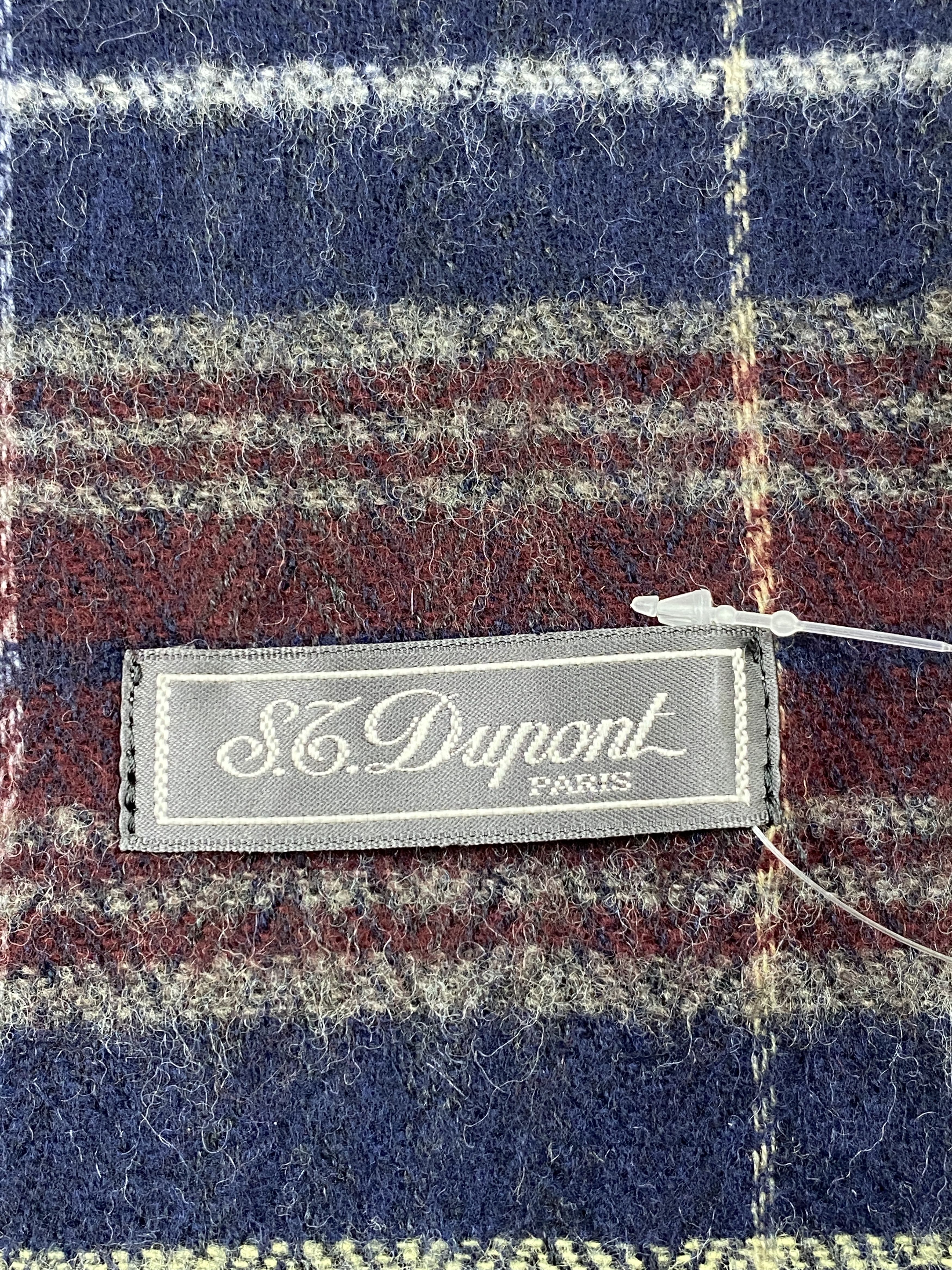 S.T. Dupont S.T Dupont Wool Scarf Muffler Neckwear SC0244 Size ONE SIZE - 7 Thumbnail