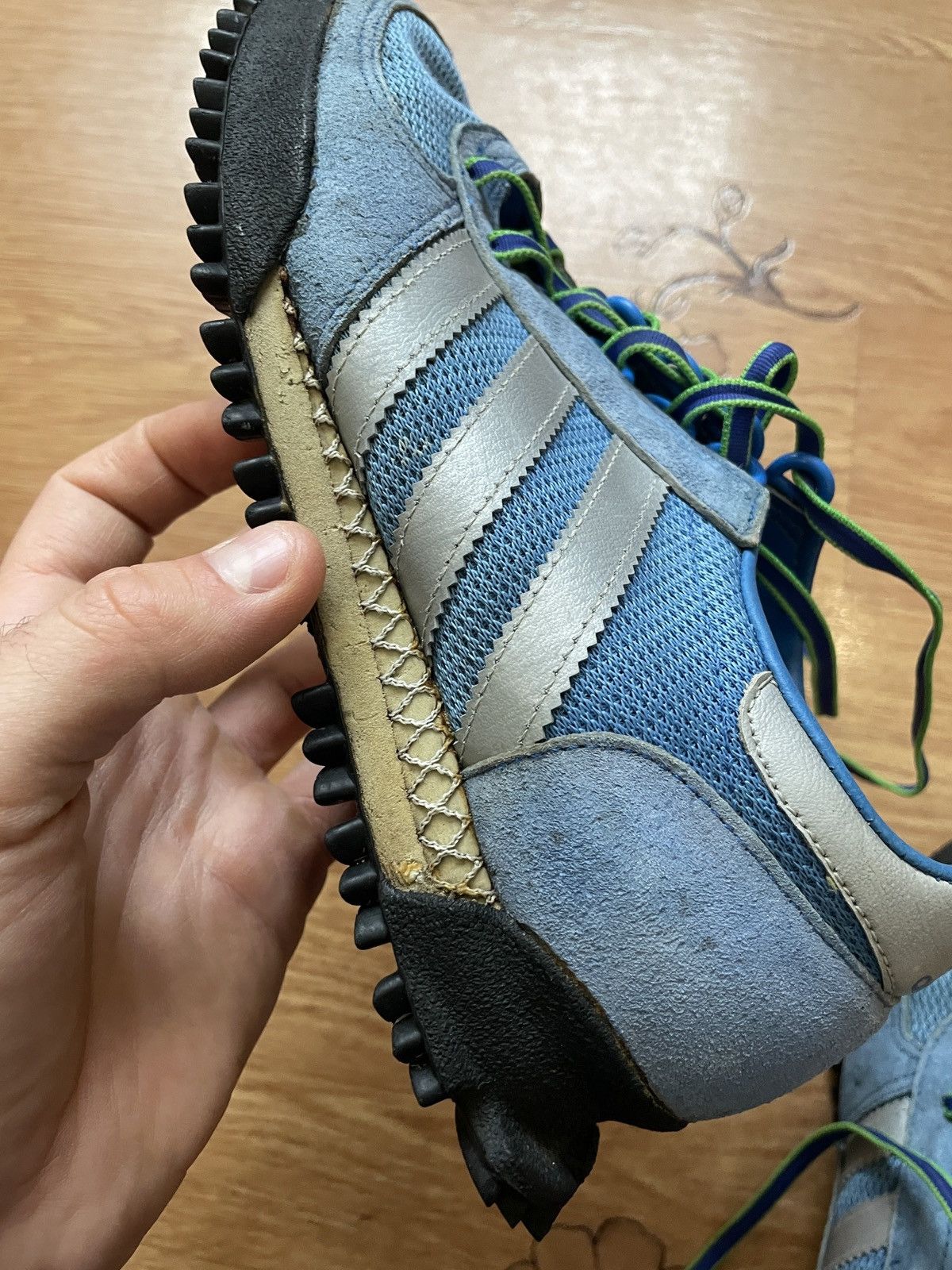 Adidas Vintage Adidas Marathon TR UK5 Yugoslavia Sneakers Size US 7.5 / IT 37.5 - 14 Thumbnail