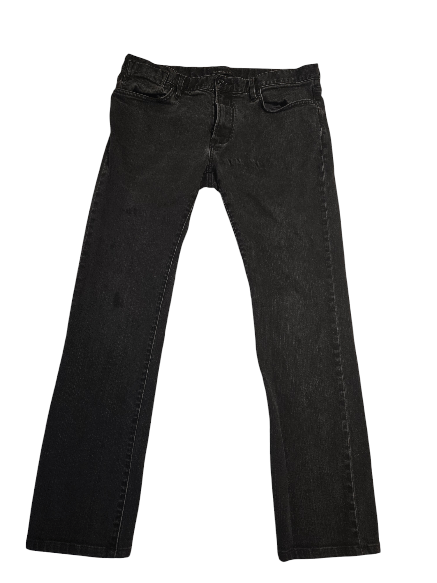 John Varvatos John Varvatos Bowery Black Jeans Size US 34 / EU 50 - 1 Thumbnail
