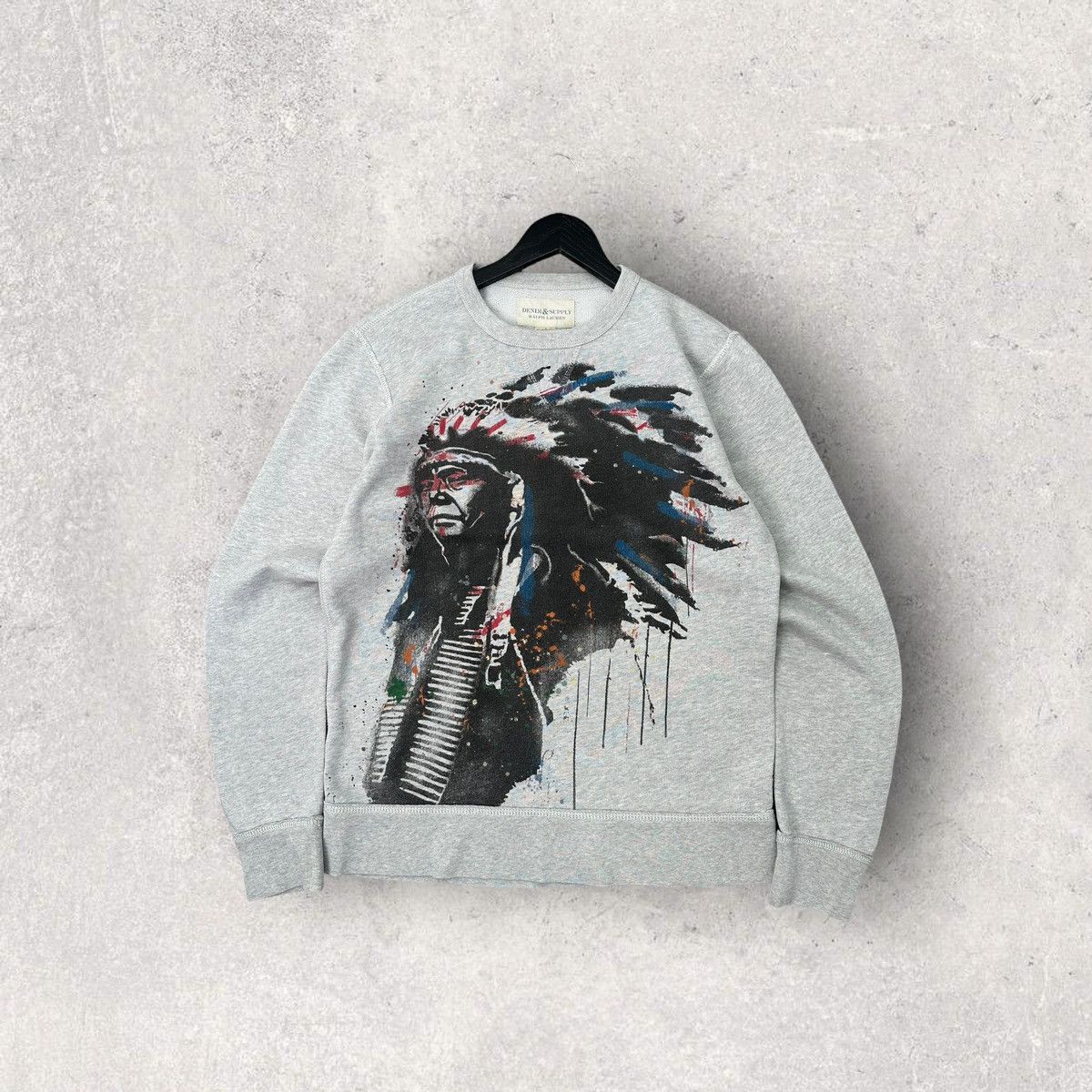 Denim & Supply Ralph Lauren Denim & Supply RALPH LAUREN Indian Print Sweatshirt Size US S / EU 44-46 / 1 - 3 Thumbnail
