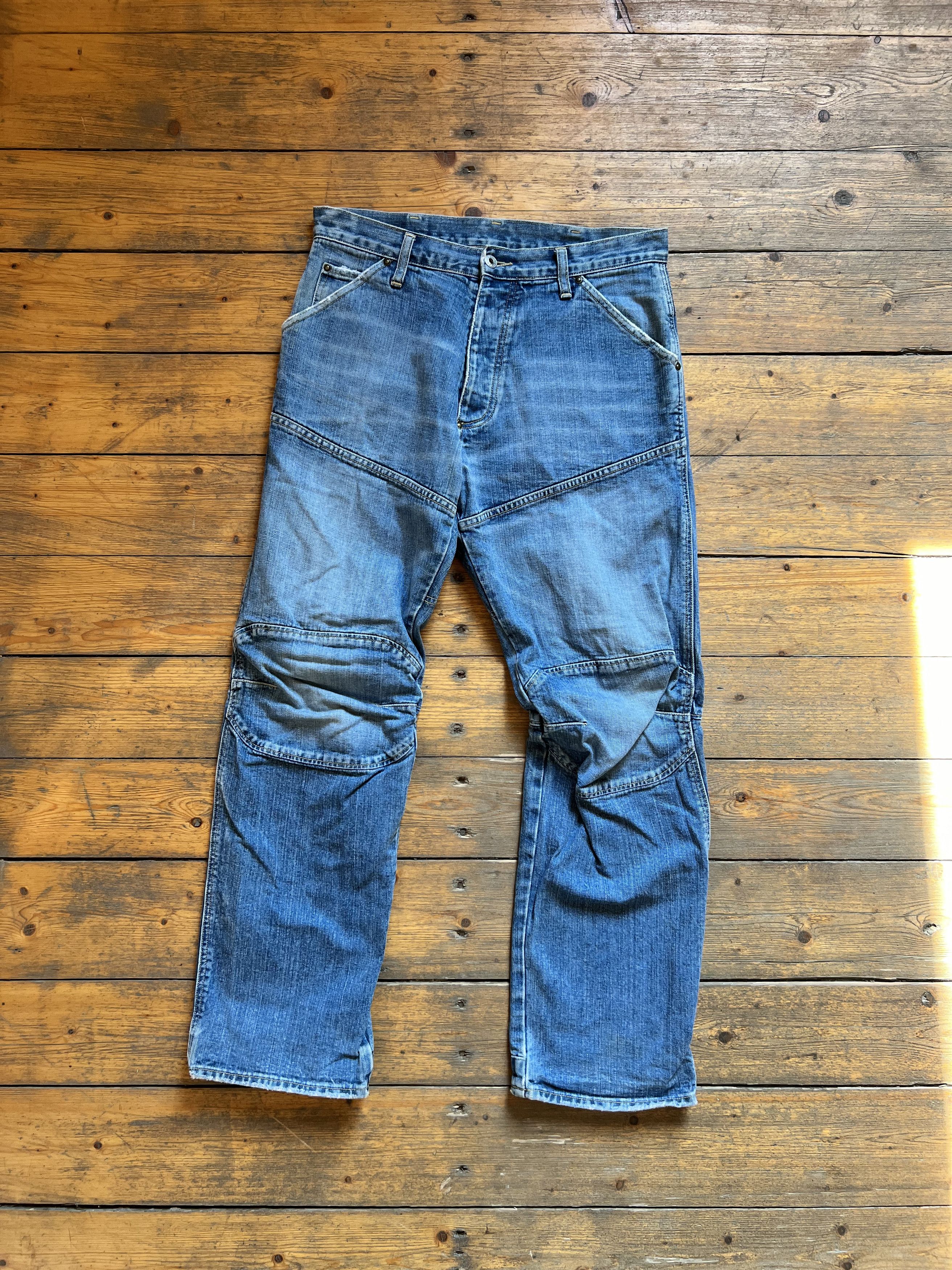 Denime G-Star Vintage Jeans Heavy Biker Pants Size US 32 / EU 48 - 5 Thumbnail