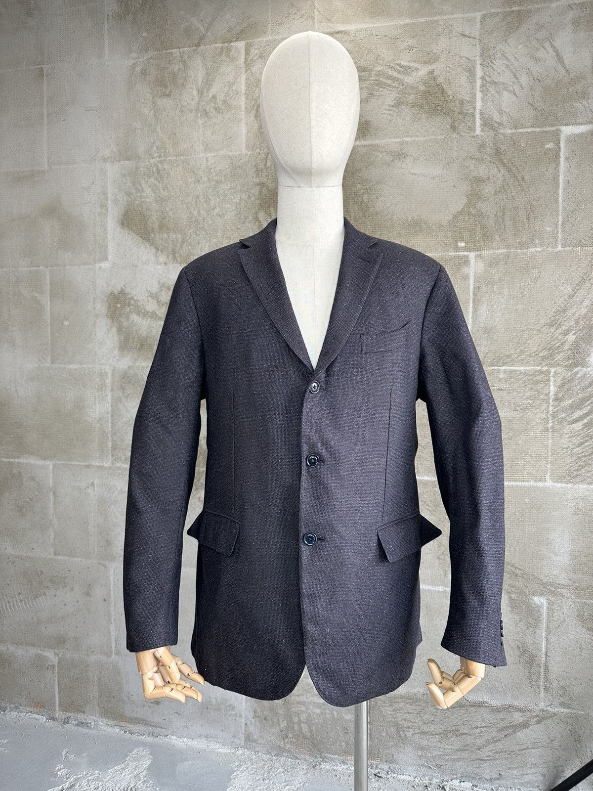 Ermenegildo Zegna Ermenegildo Zegna Wool Blazer Size 54R - 1 Thumbnail