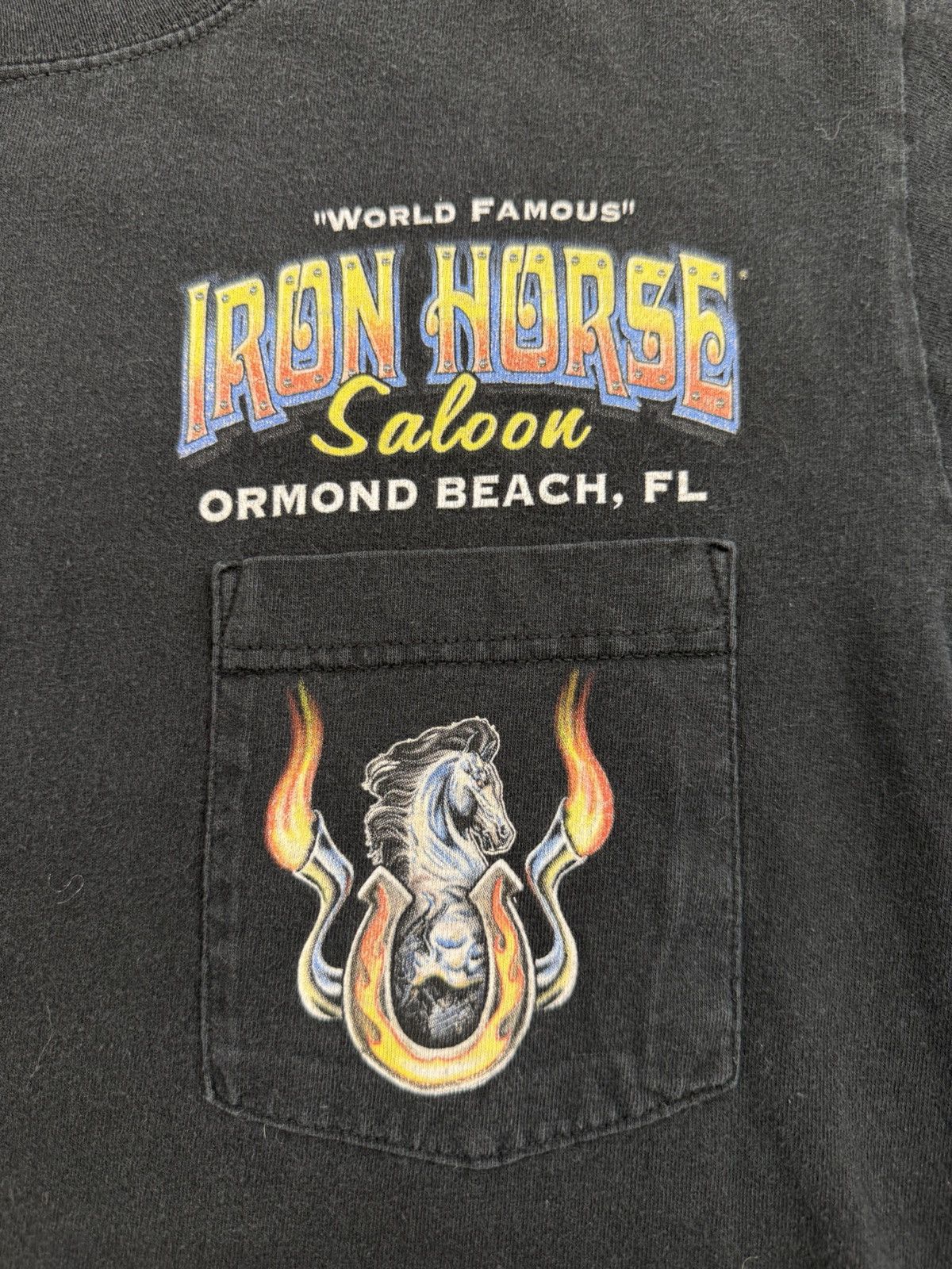 Vintage 2007 Bike Week Iron Horse Saloon Shirt Size US M / EU 48-50 / 2 - 3 Thumbnail