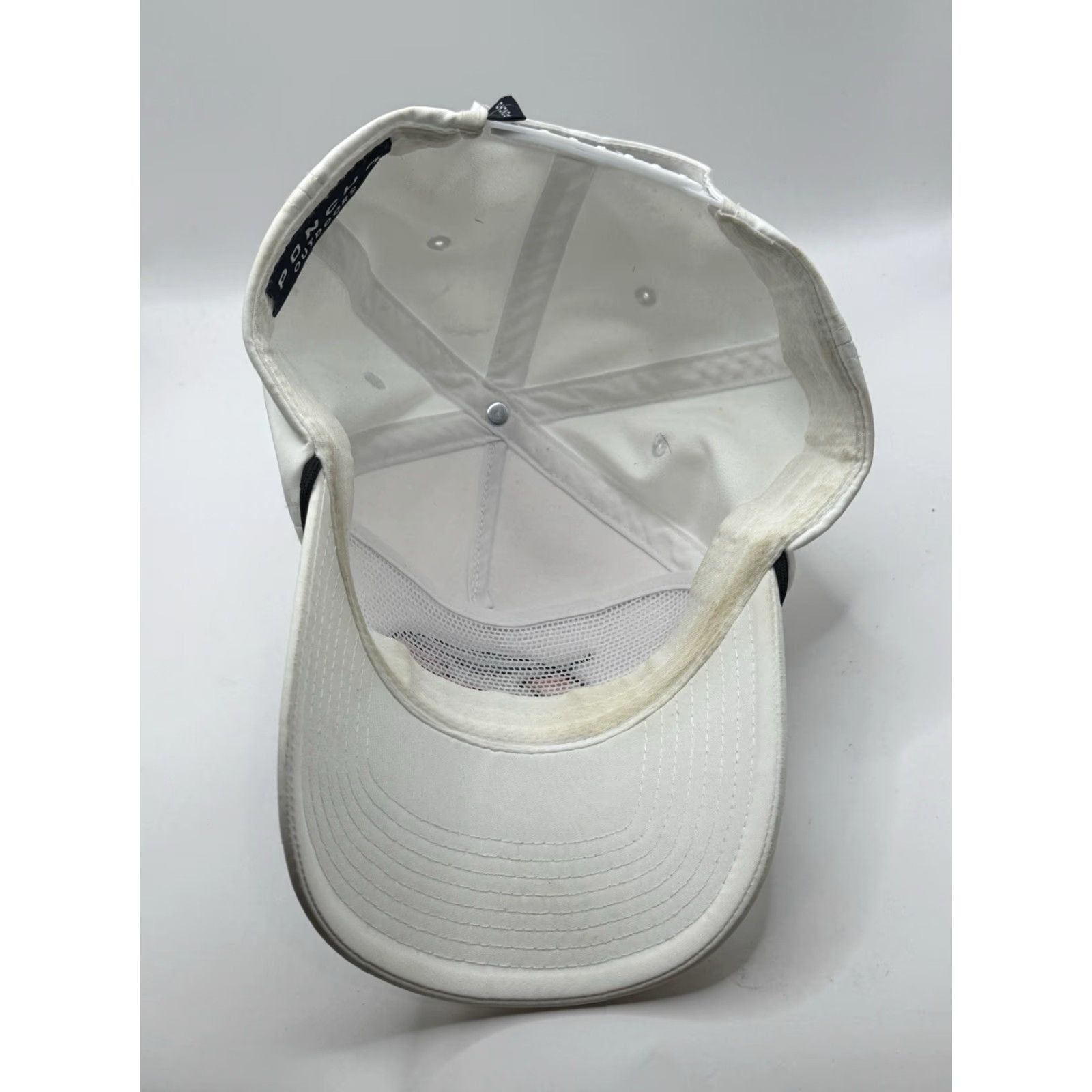 Roper Poncho Outdoors Snapback Cap Tarpon Bird Embroidered White Size ONE SIZE - 5 Thumbnail