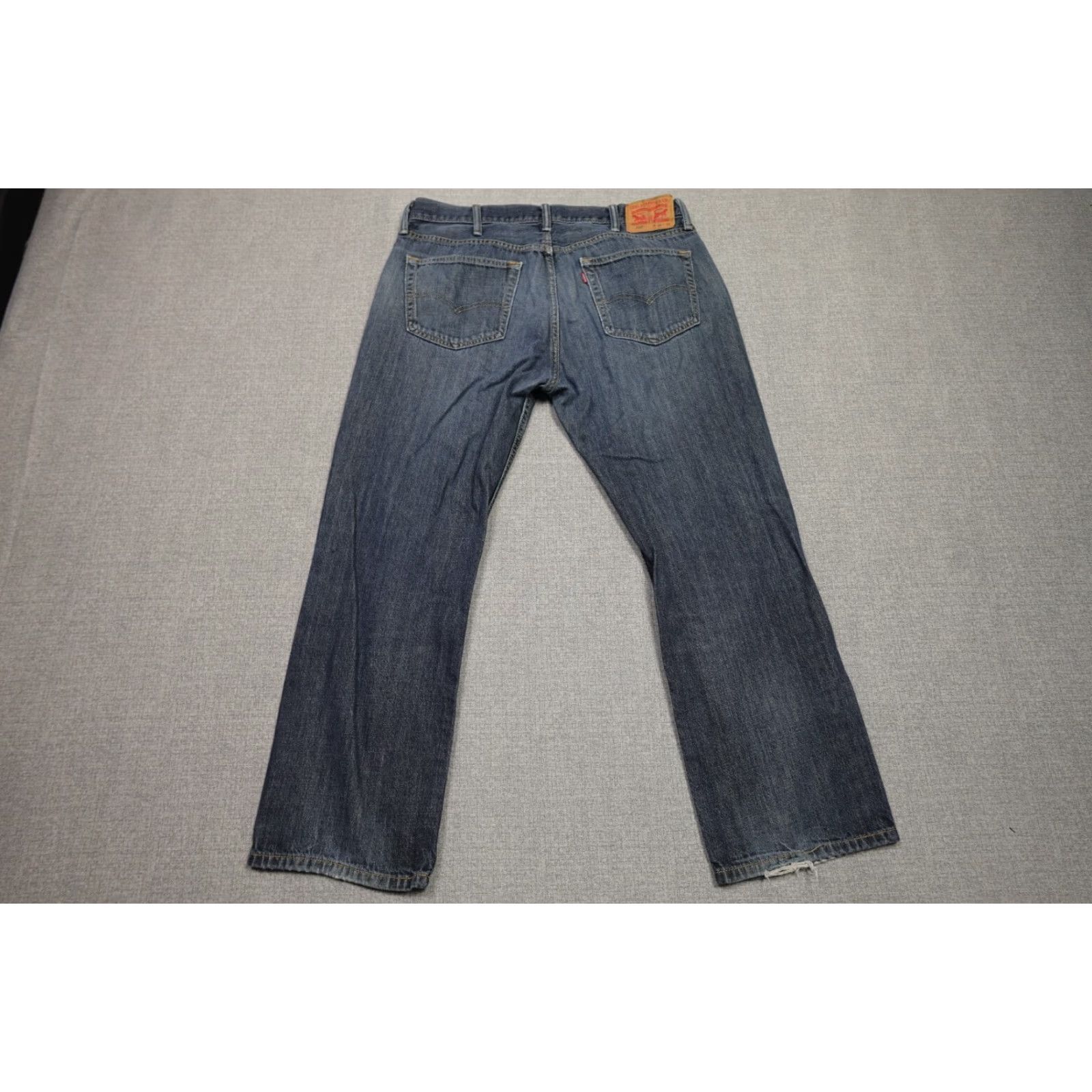 Levi's Levi's 559 Jeans Mens 38x32 Blue Relaxed Straight Dark Wash RJ Western Rancher Style Size US 38 / EU 54 - 4 Thumbnail