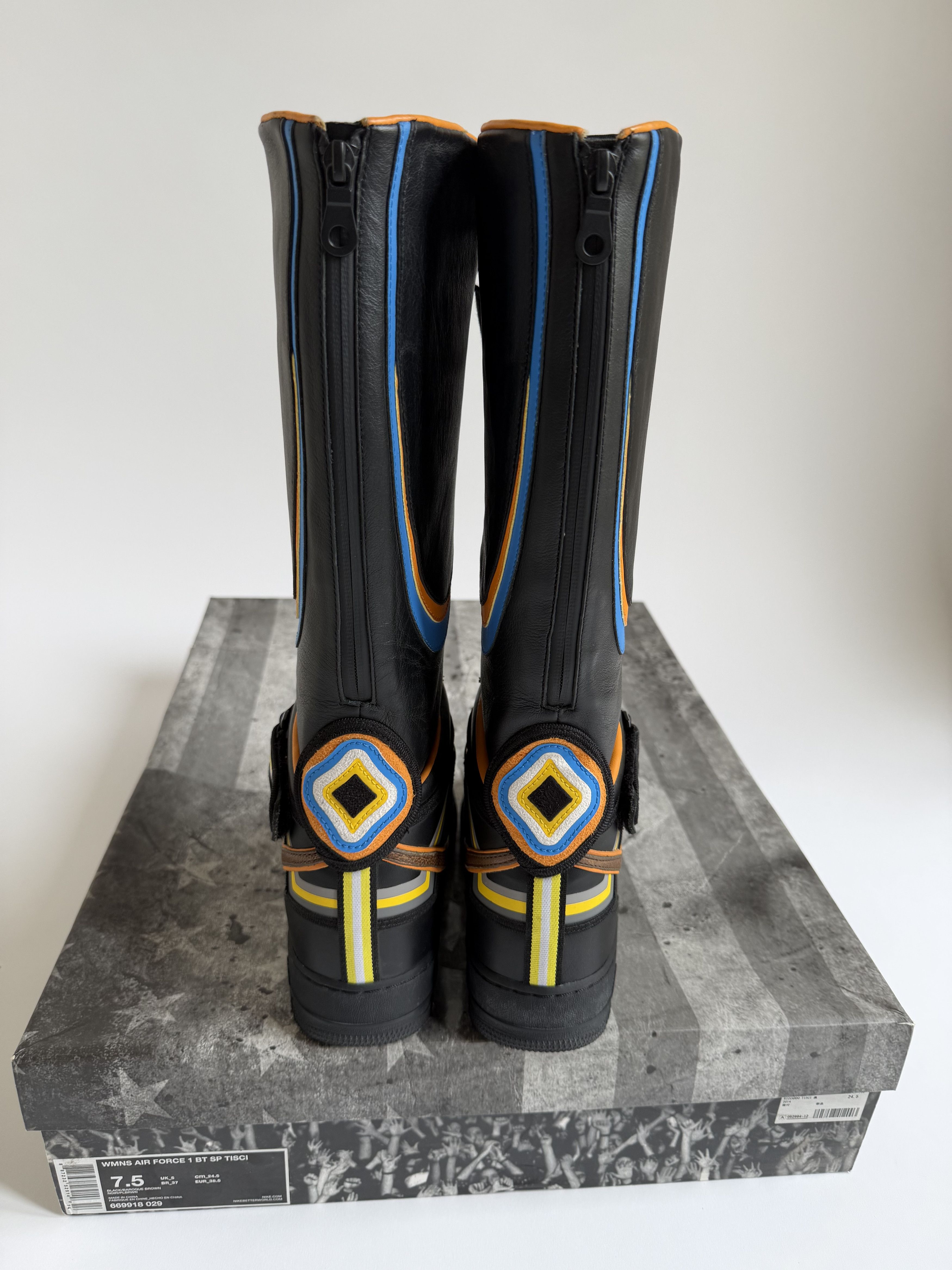 Nike × Riccardo Tisci Nike x Riccardo Tisci Air Force 1 Boot – Black (2014) Size US 7.5 / IT 37.5 - 3 Thumbnail