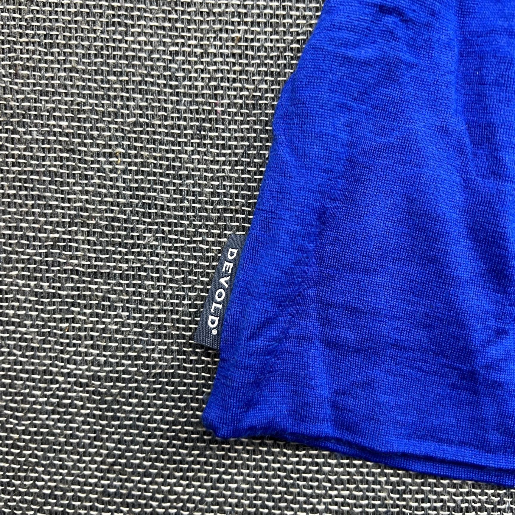 Vintage Devold Beanie Hat One Size 100% Merino Wool Blue Thermal Lightweight Knit Unisex Adults Mens Womens Beanie Size ONE SIZE - 4 Thumbnail