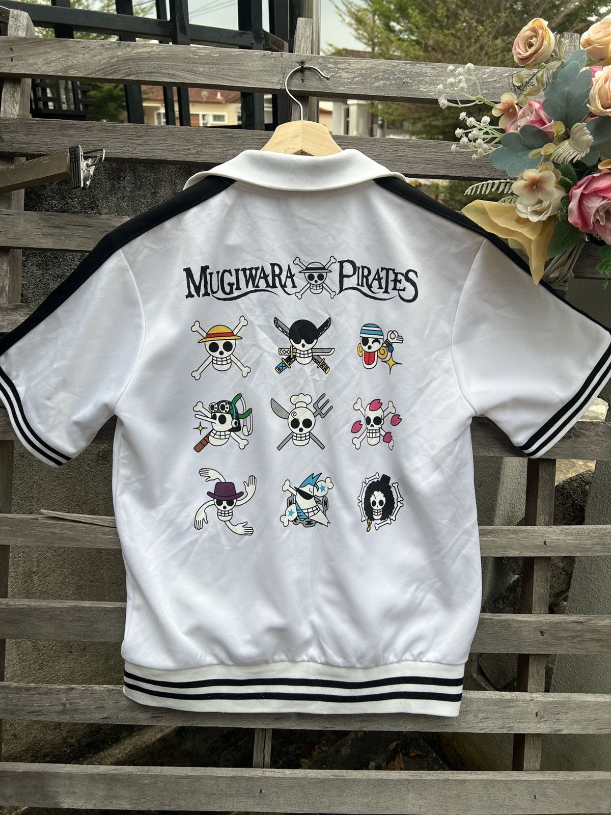 One Piece One Piece Mugiwara Pirates Big Back Print Varsity Sweater Size US M / EU 48-50 / 2 - 1 Thumbnail