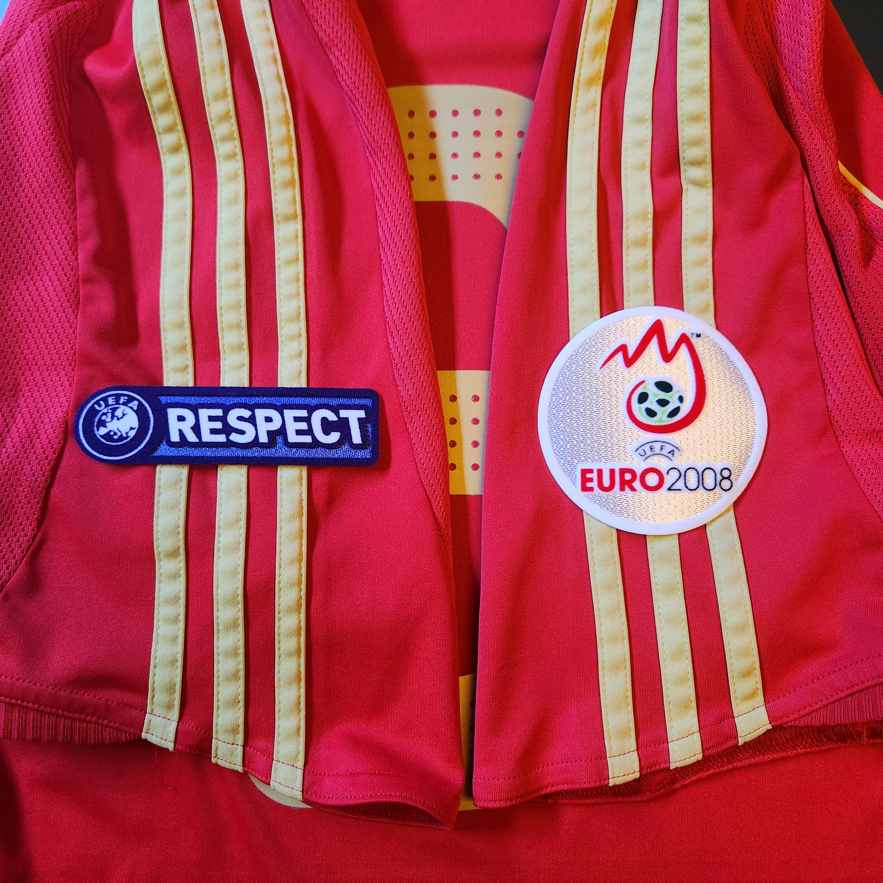 Adidas Authentic Retro Spain TORRES Euro 2008-2009 Home Jersey Size US M / EU 48-50 / 2 - 10 Thumbnail