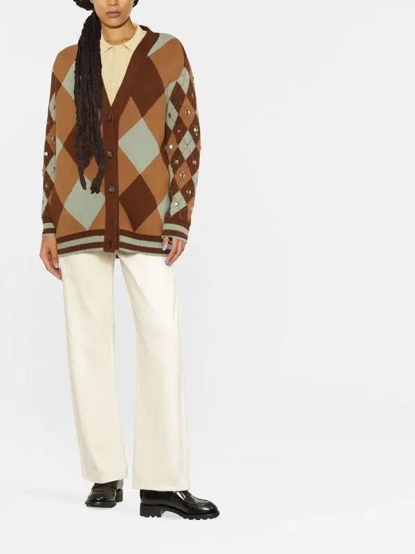 Golden Goose o1y0825 Cardigan in Multicolor Size XS / US 0-2 / IT 36-38 - 2 Thumbnail