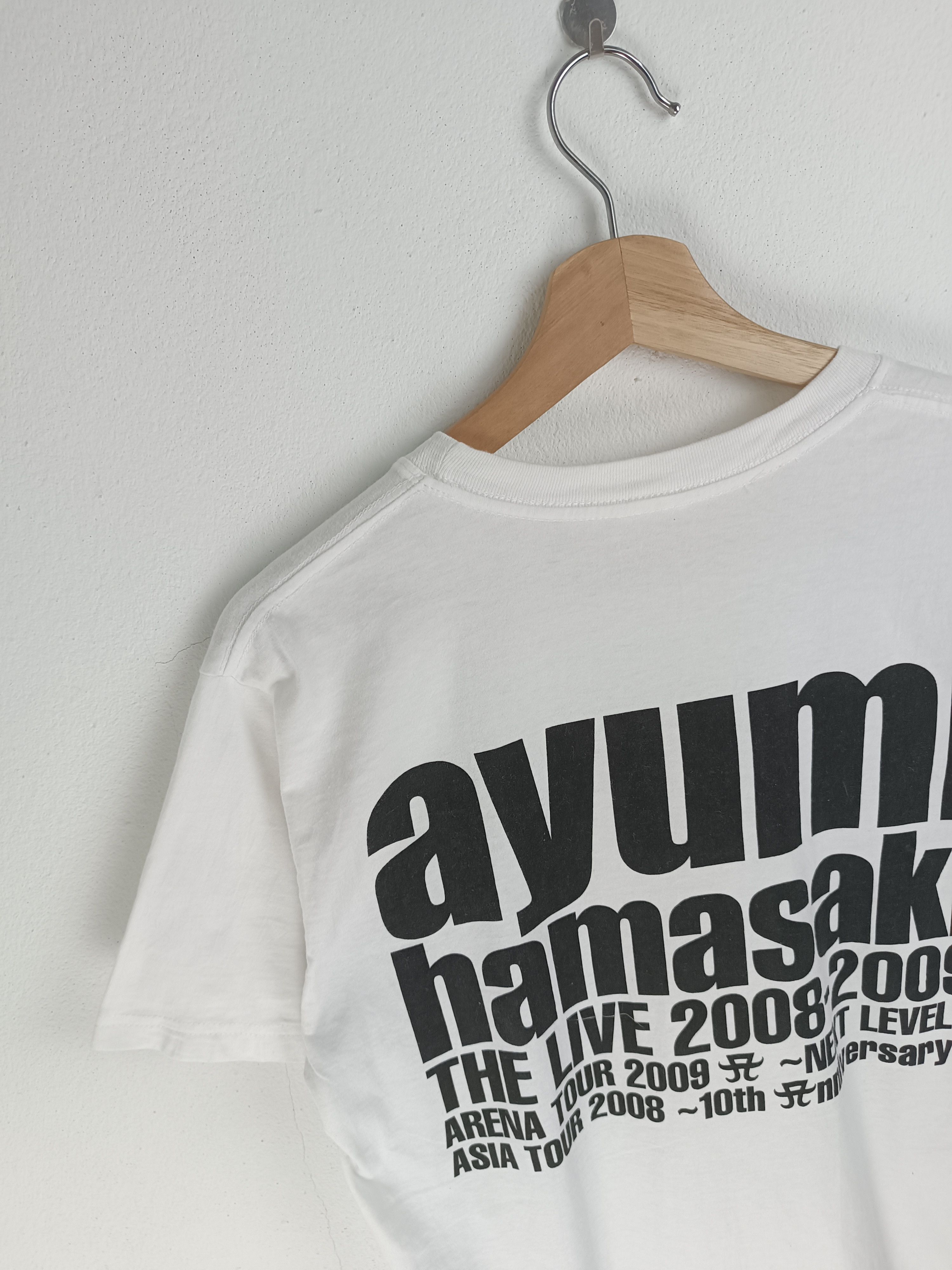 Rap Tees VINTAGE '08 AYUMI HAMASAKI OVP TOUR TEE VERY RARE! Size US M / EU 48-50 / 2 - 8 Thumbnail