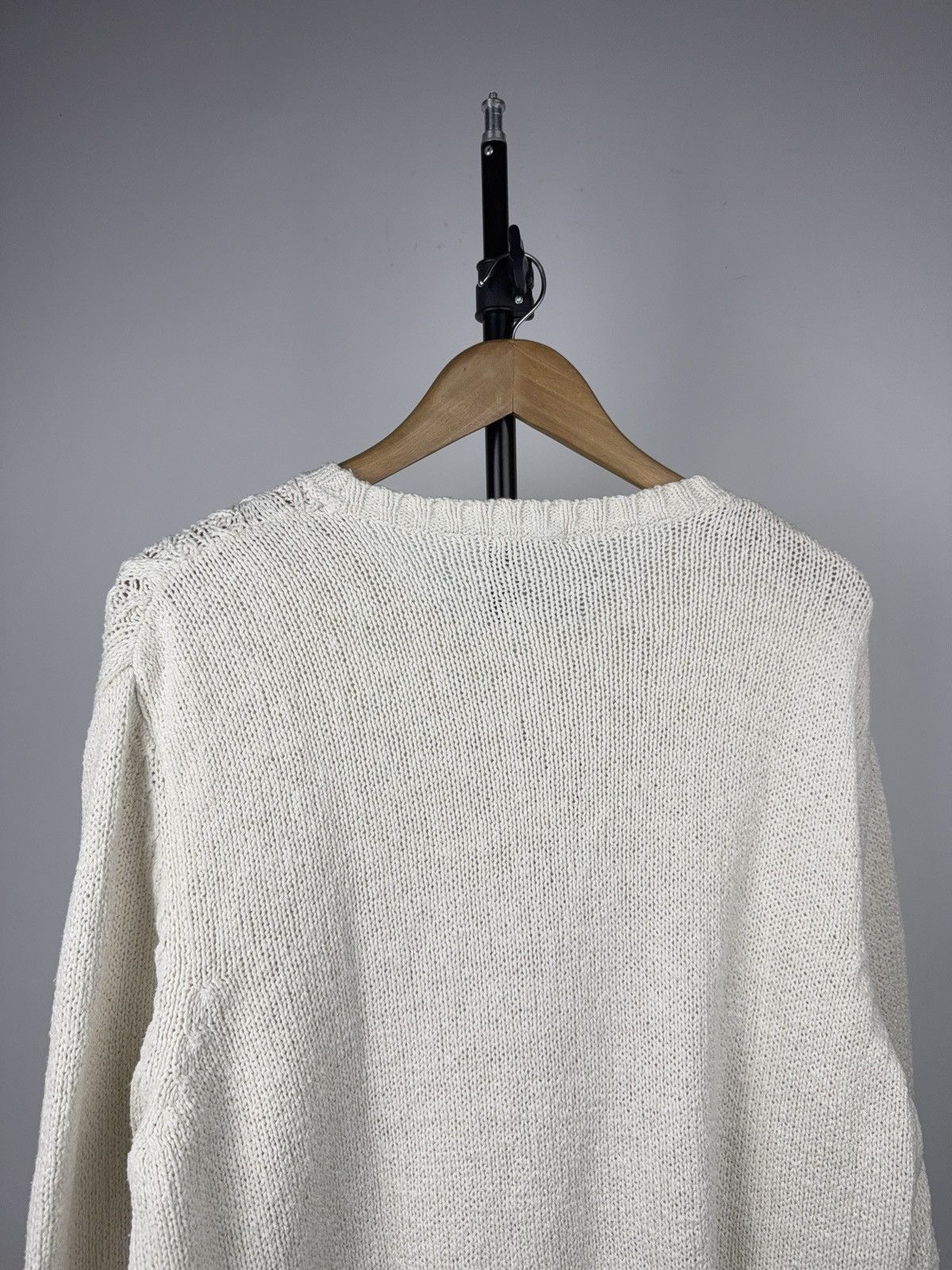 Gant Luxury GANT Italy Cable Knit Hemp Cotton Sweater Sailing L Size US L / EU 52-54 / 3 - 9 Thumbnail