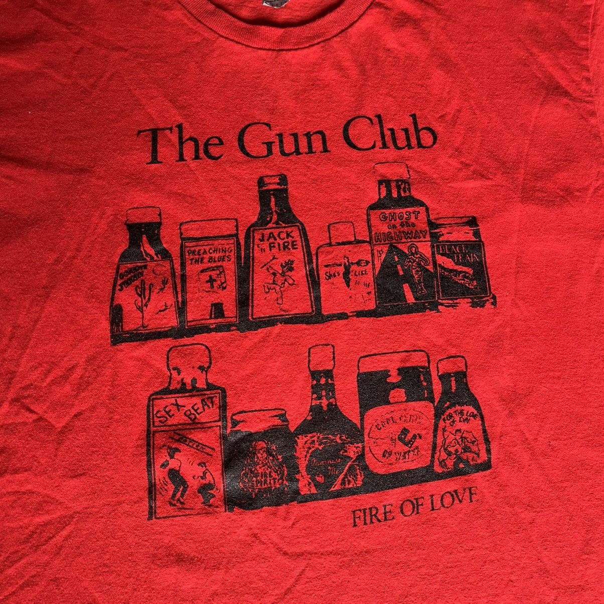 Band Tees Vintage The Gun Club Fire of Love Punk Graphic Logo T Shirt Size US L / EU 52-54 / 3 - 4 Thumbnail