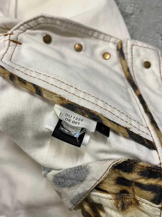 Designer × Roberto Cavalli × Vintage AW2000 Roberto Cavalli White Royal Pants Size US 33 - 12 Thumbnail