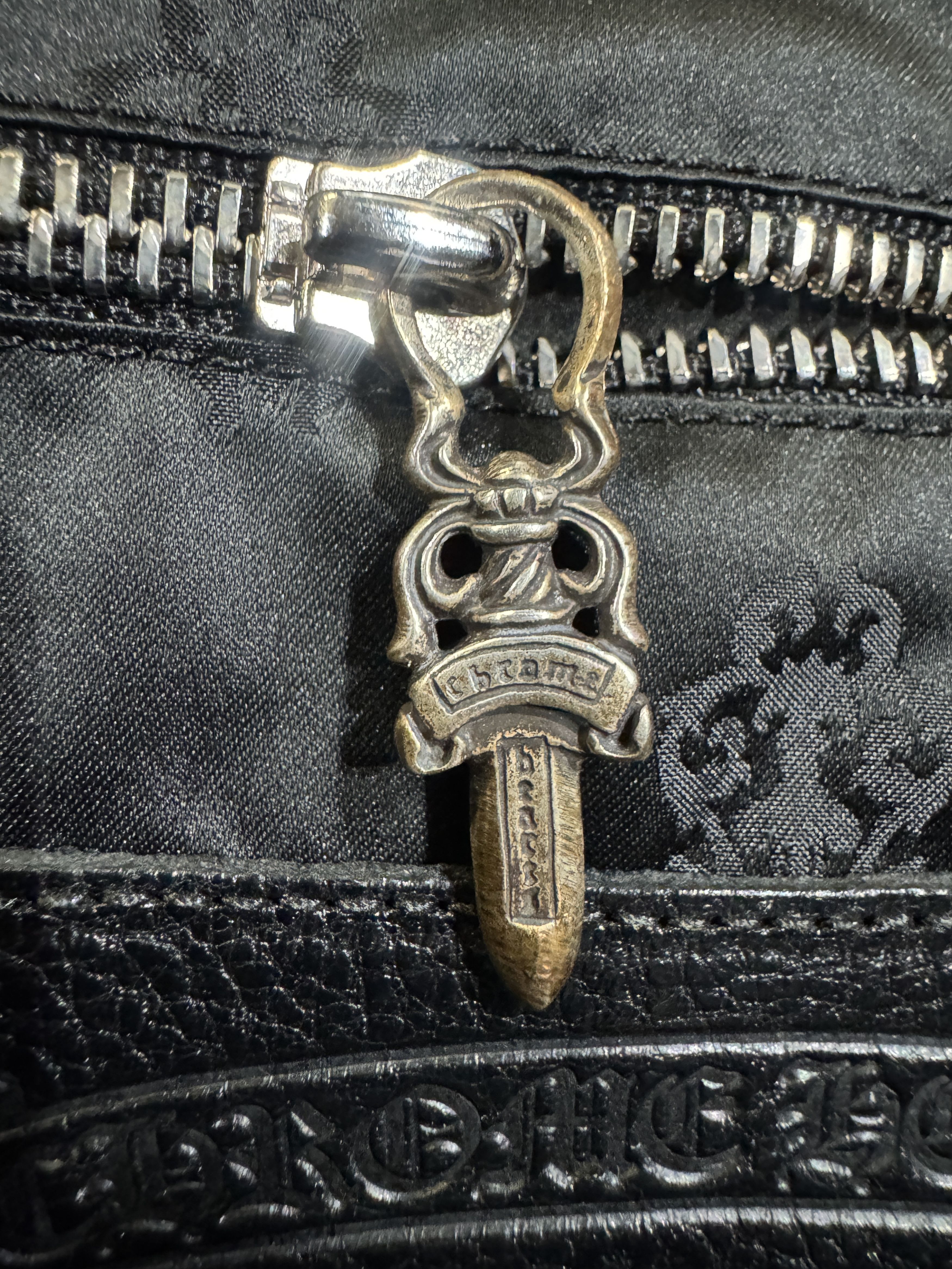 Chrome Hearts Multi Cross Patch Large Leather Tote Bag Size ONE SIZE - 7 Thumbnail