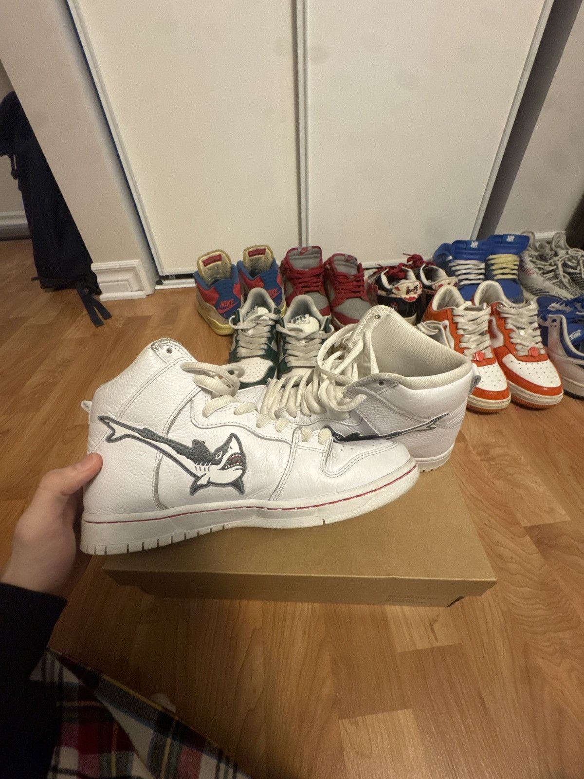 Nike Nike sb x Oski Dunks Size US 8.5 / EU 41-42 - 2 Thumbnail