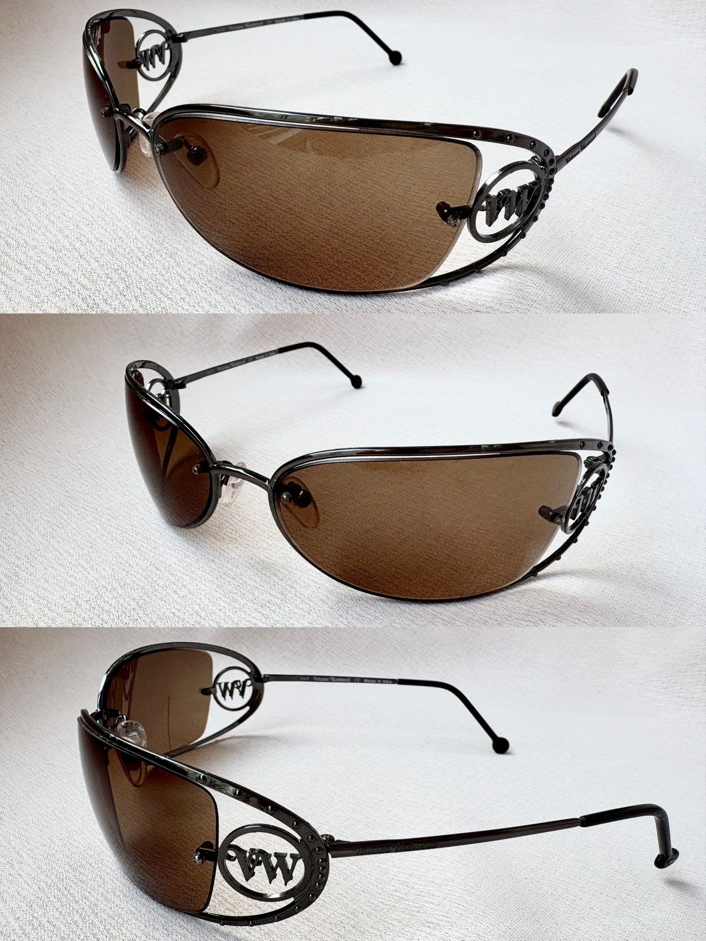 Vivienne Westwood Vivienne Westwood Vintage Brown Sunglasses Size ONE SIZE - 1 Thumbnail