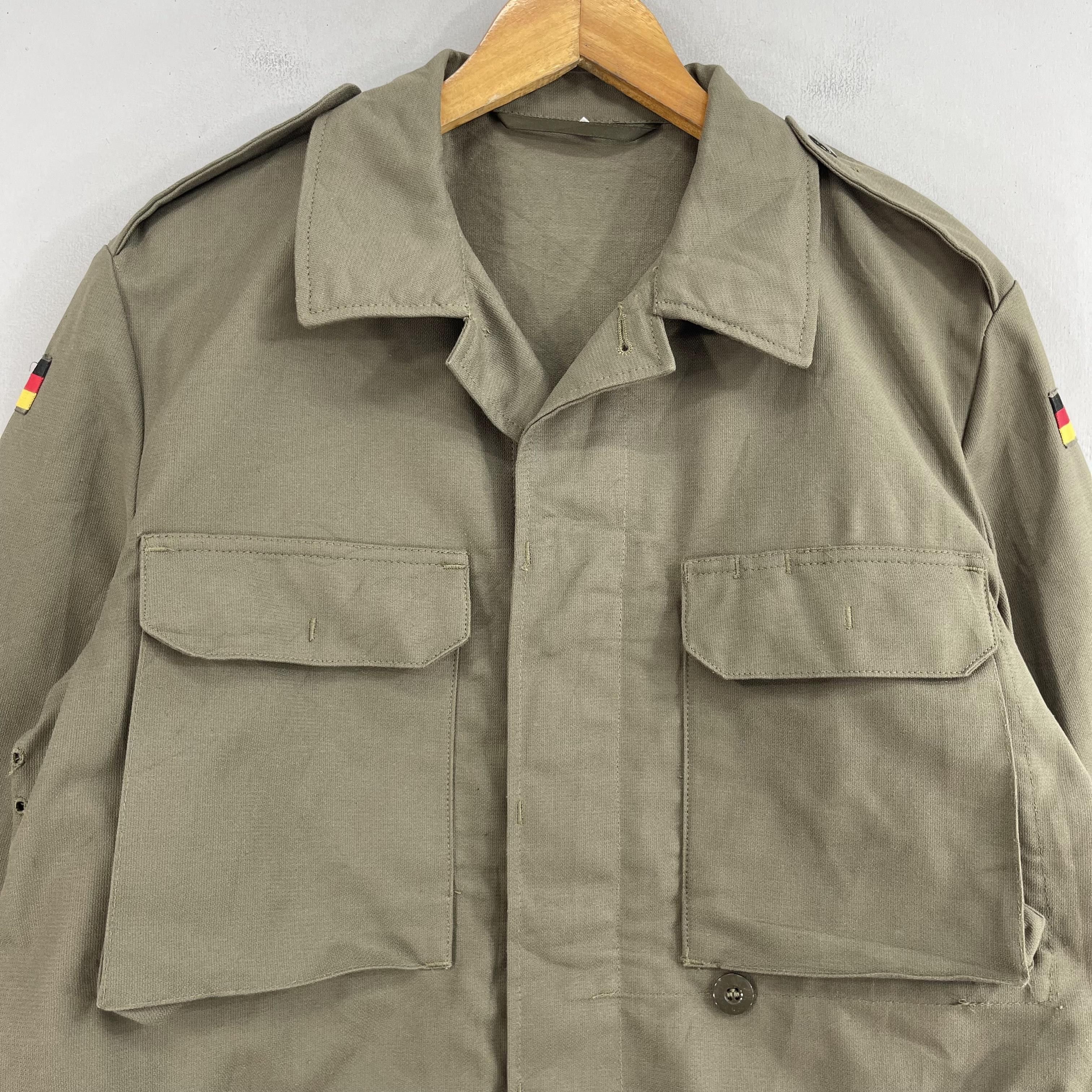 Vintage Vintage M-65 Field Battle Dress Uniform Germany Army Jacket Size US M / EU 48-50 / 2 - 2 Thumbnail