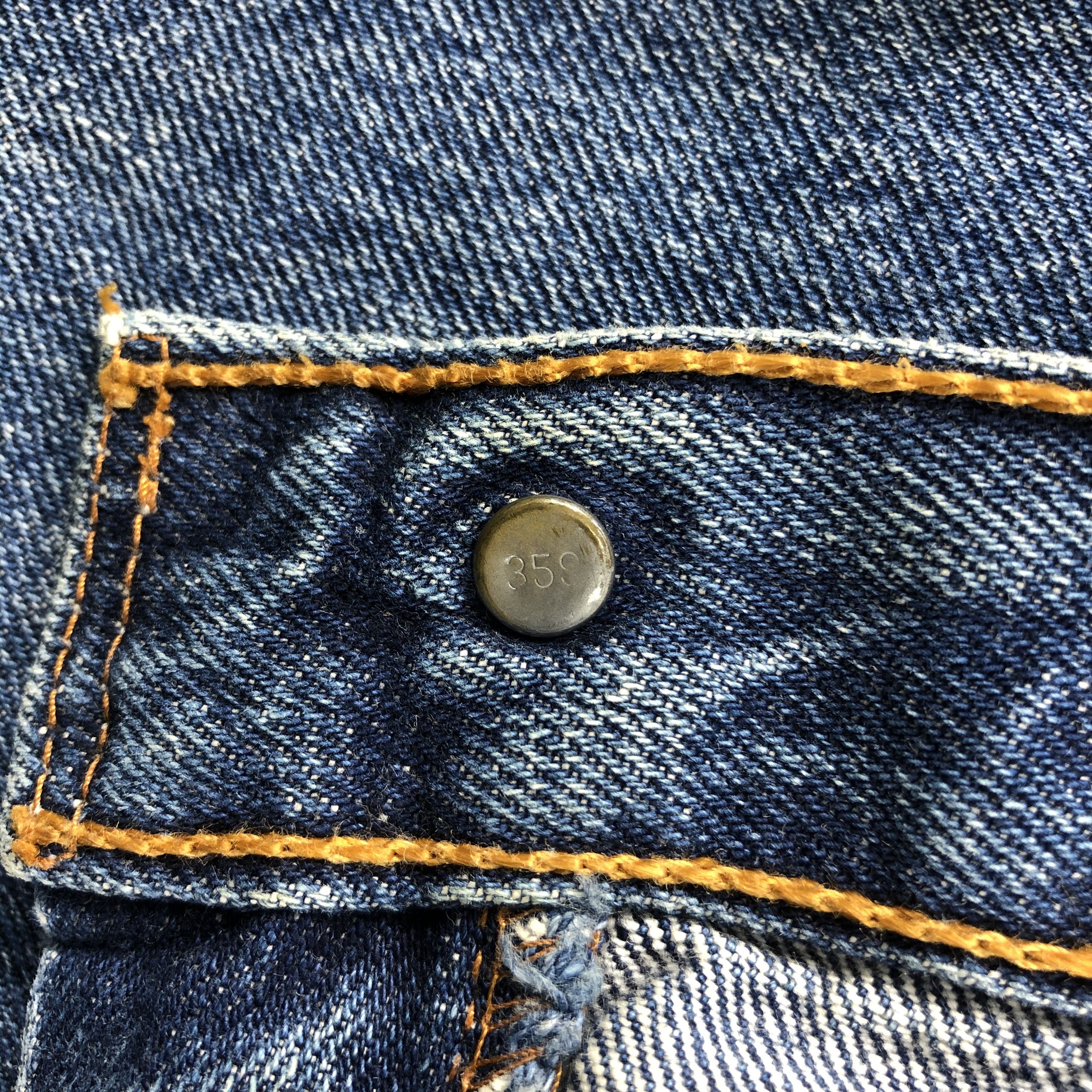 Levi's Vintage 90s Blue Wash Levis 501 Jeans-JM2846 Size US 29 - 11 Thumbnail