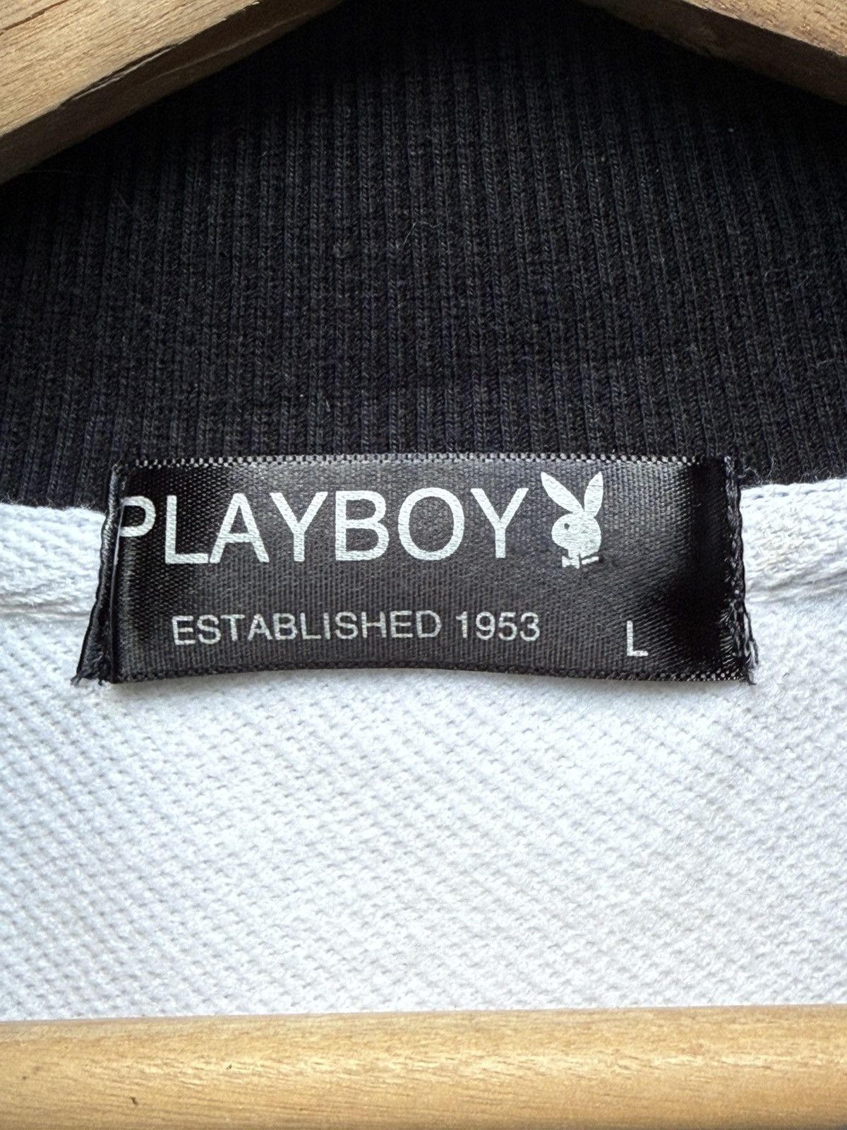Japanese Brand Vintage PLAYBOY Biglogo Leopard Camo Rare Zipup Jacket Size US M / EU 48-50 / 2 - 7 Thumbnail